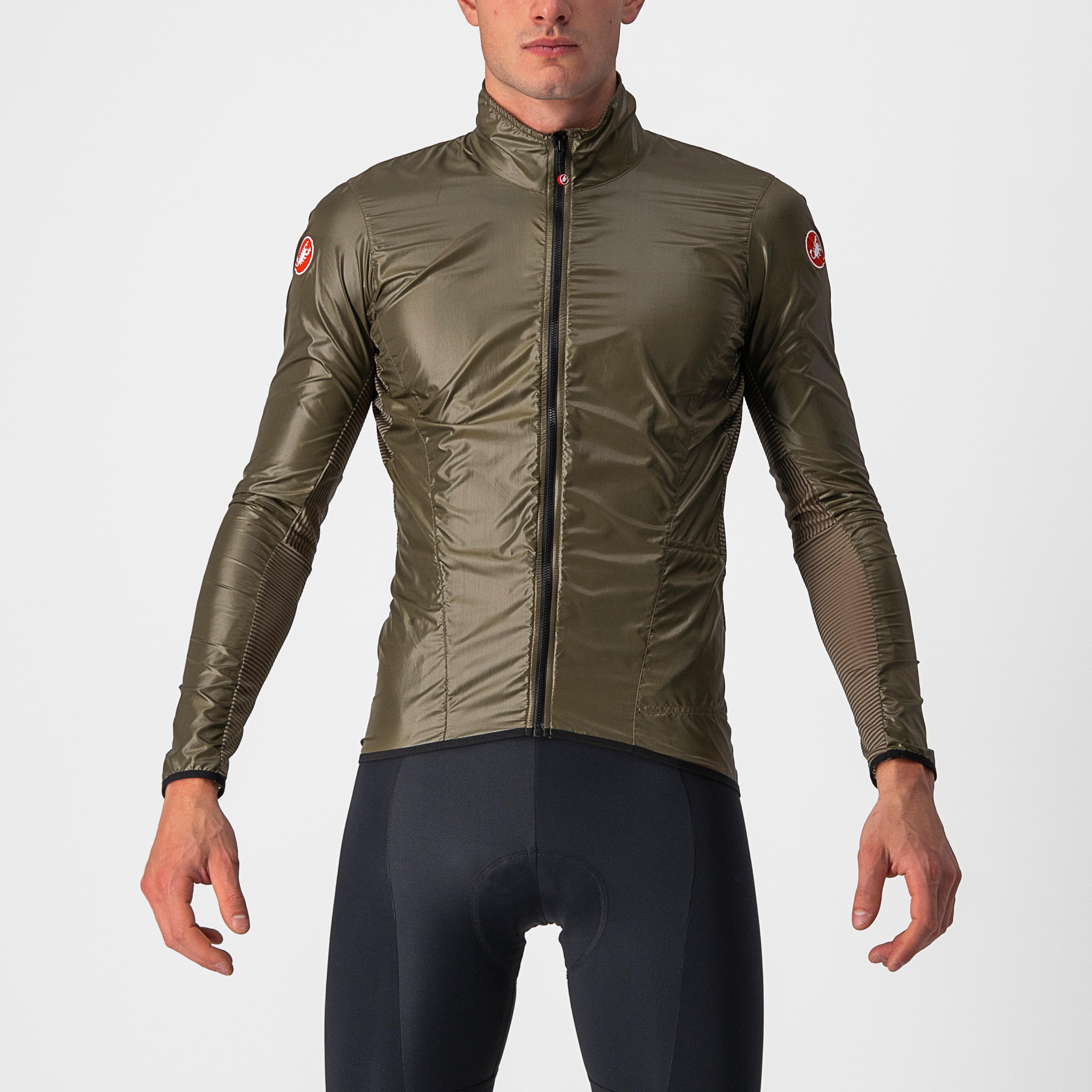 Aria shell jacket - moss brown - castelli