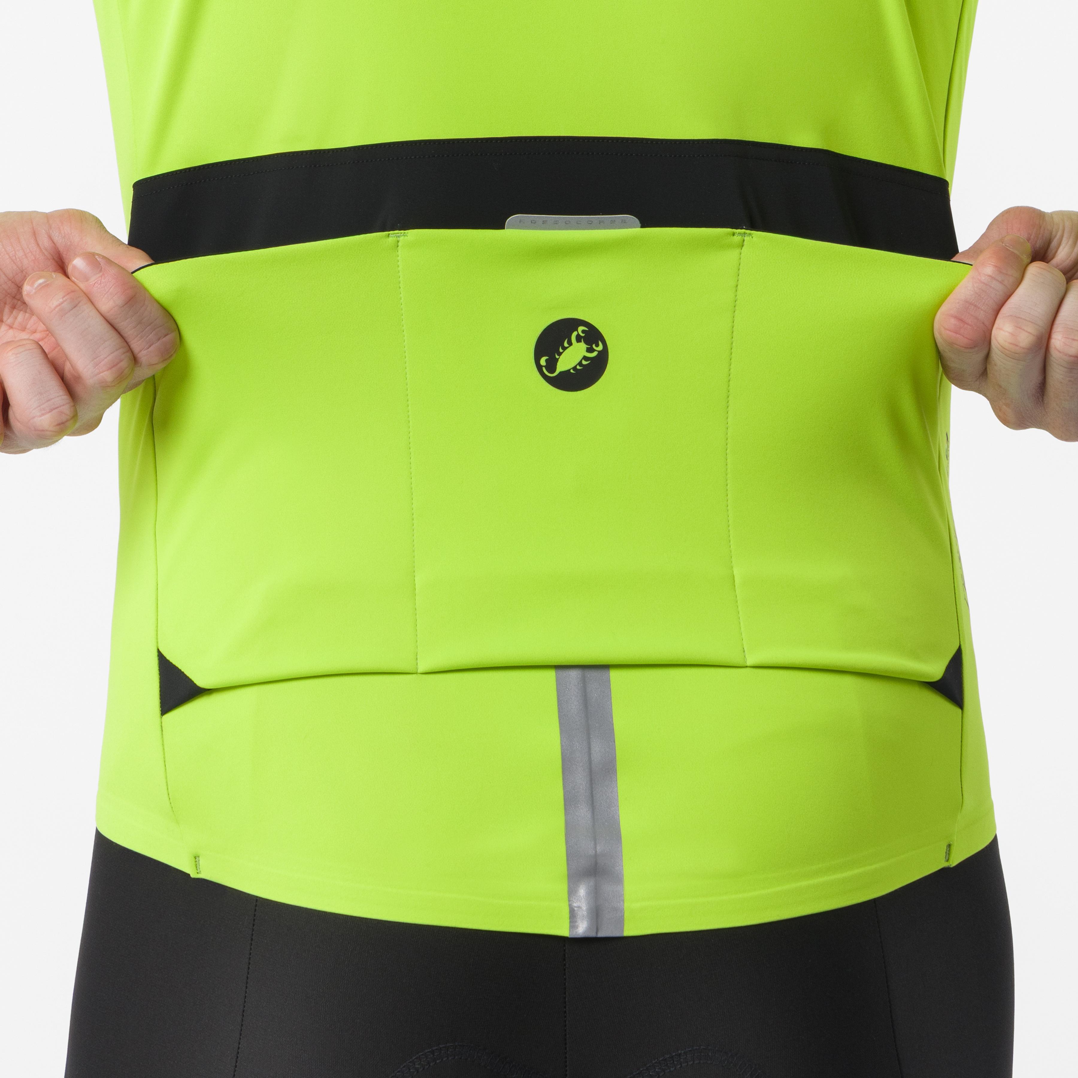 Perfetto pro jacket - electric lime - castelli