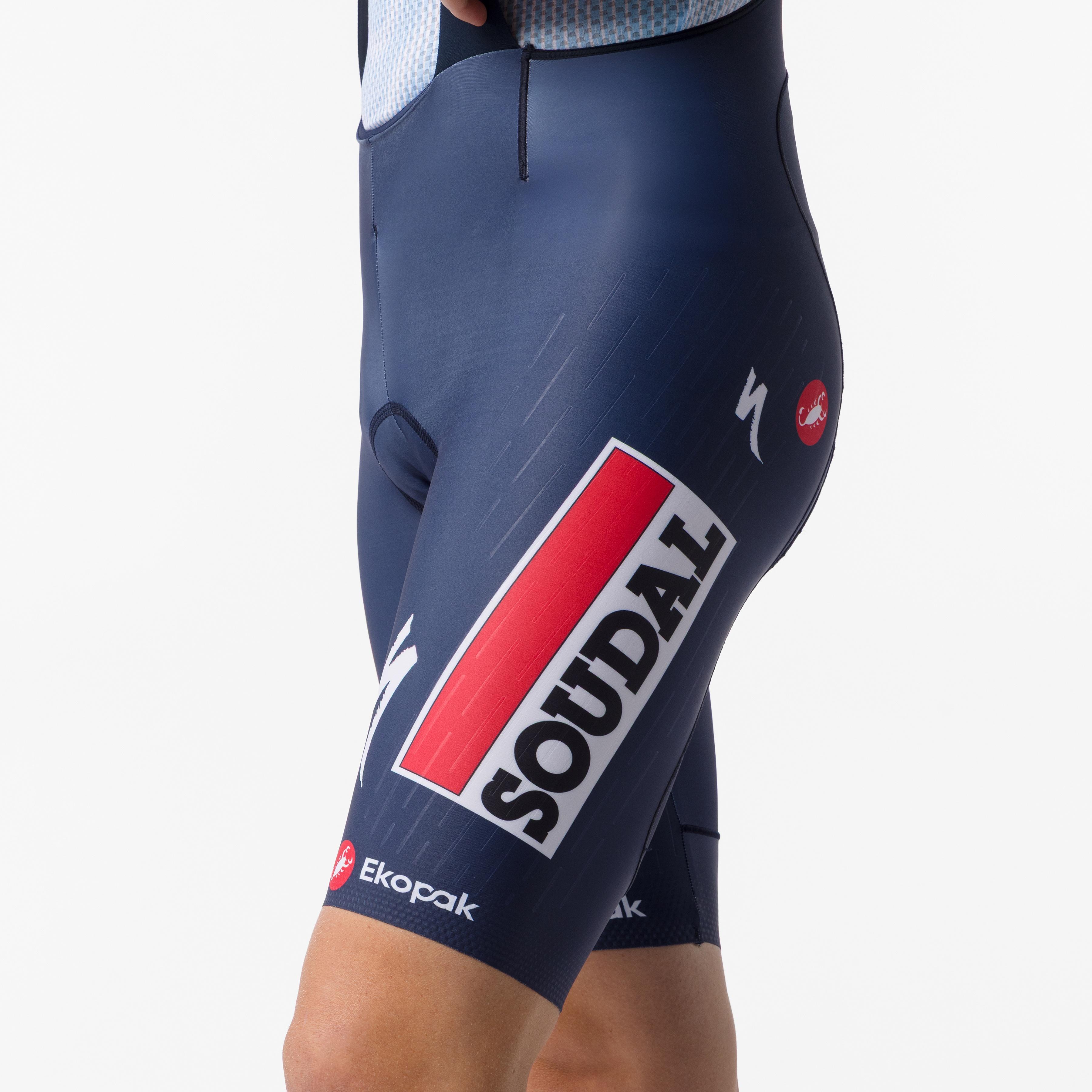 Free aero race s bibshort - belgian blue - castelli