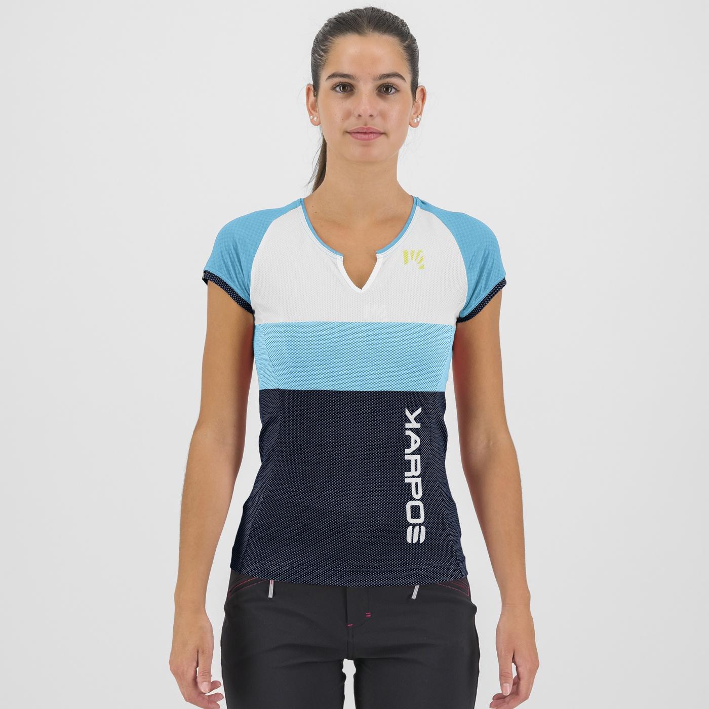 Moved evo w jersey - blue atoll/white/sky captain - karpos