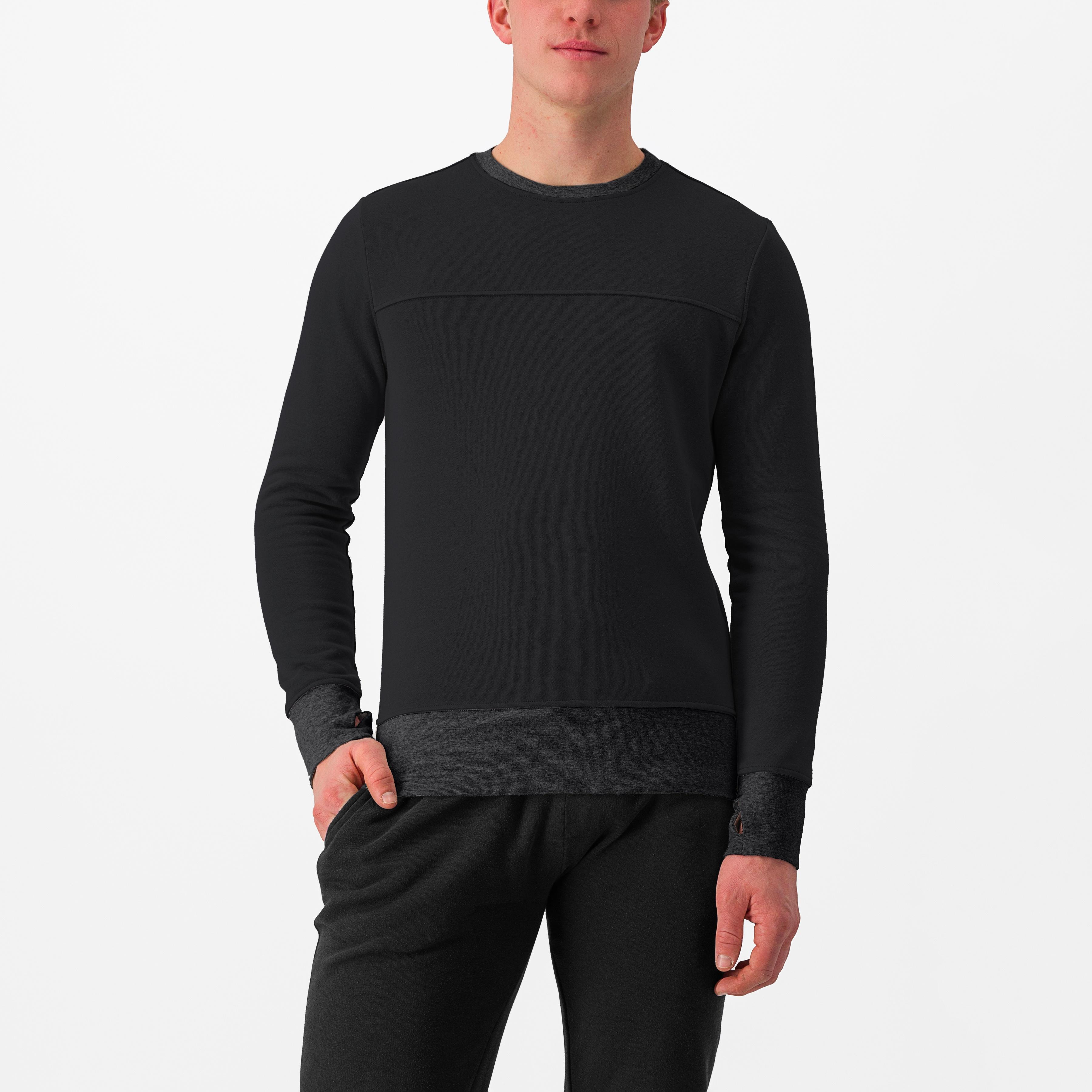 Logo sweatshirt - black - castelli