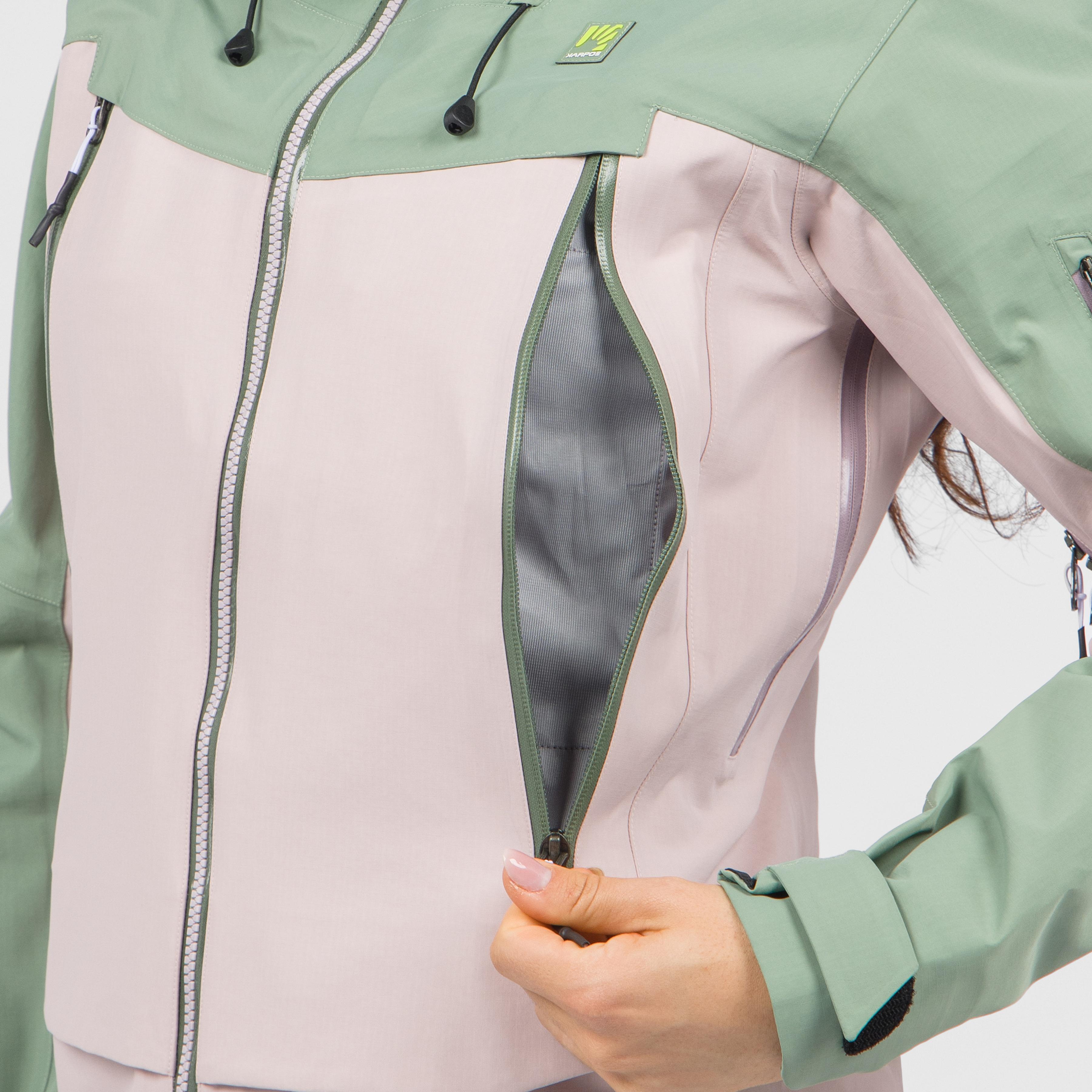 Squall w jacket - lilac/hedge - karpos