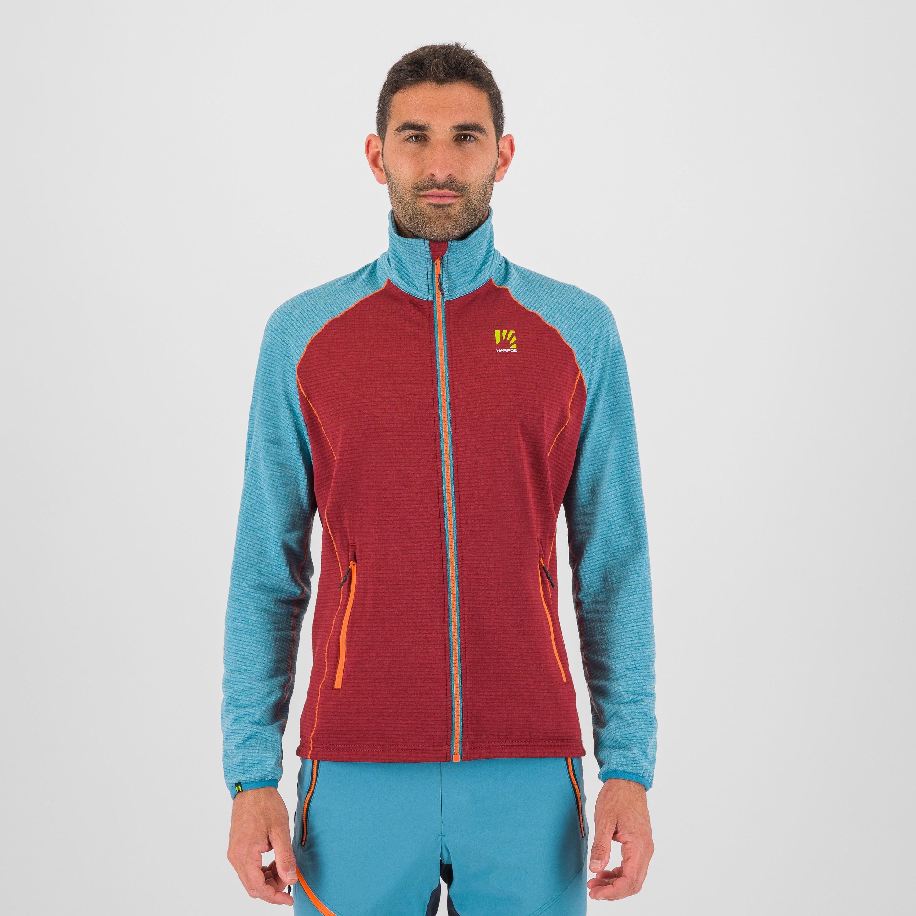 Ambrizzola full-zip - pomegranade/larkspur - karpos