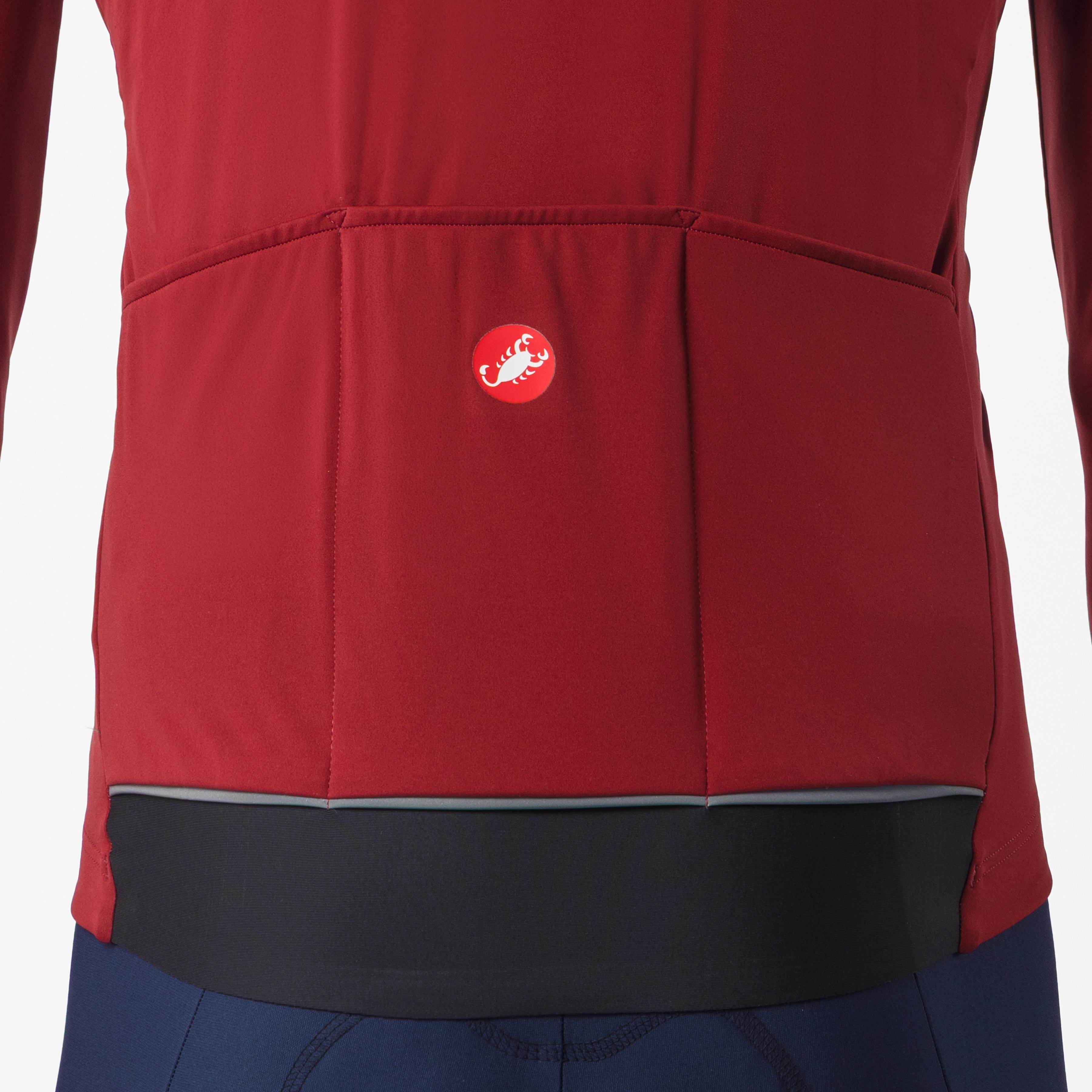 Alpha 150 jacket - garnet/black - castelli