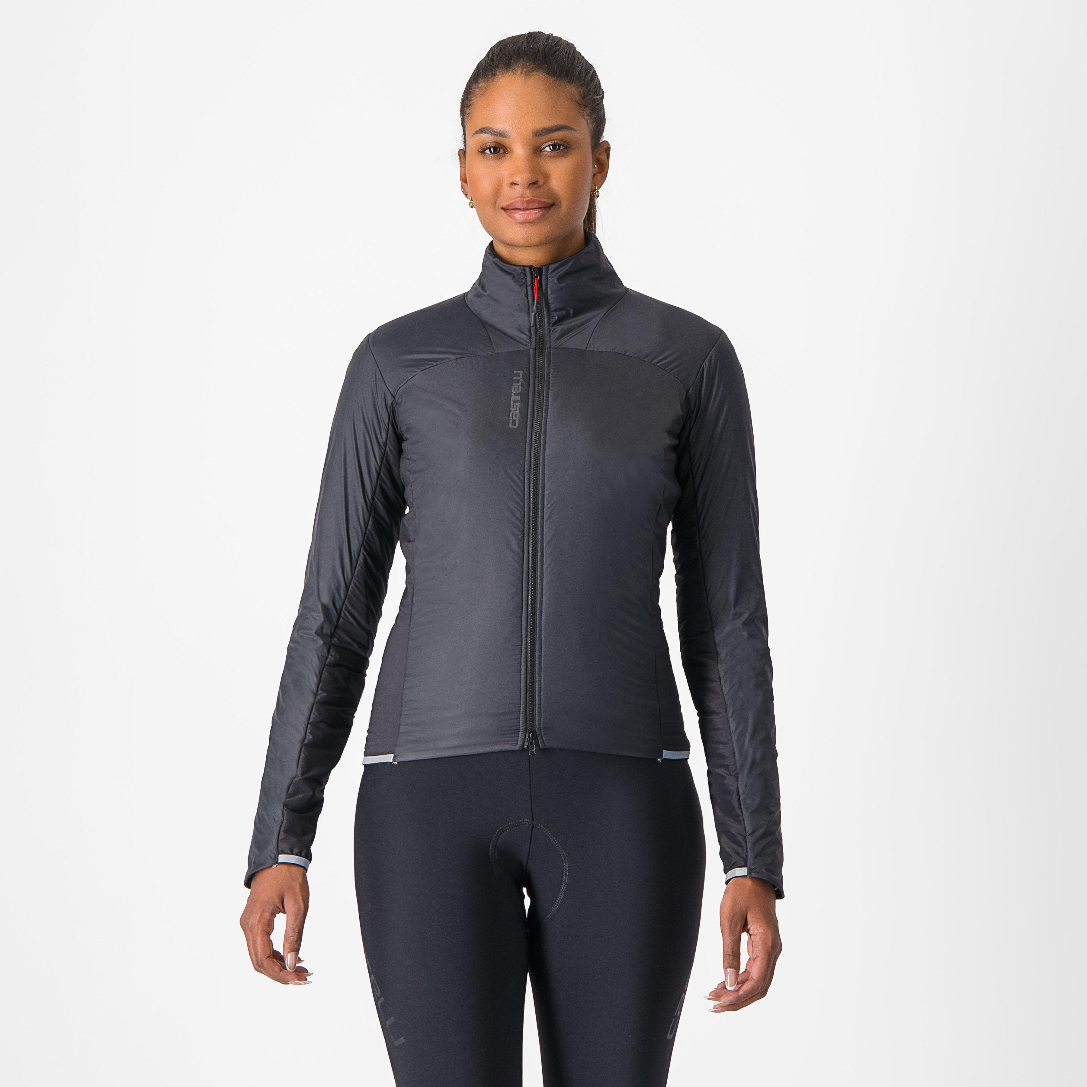 Fly direct w jacket - light black/silver gray - castelli