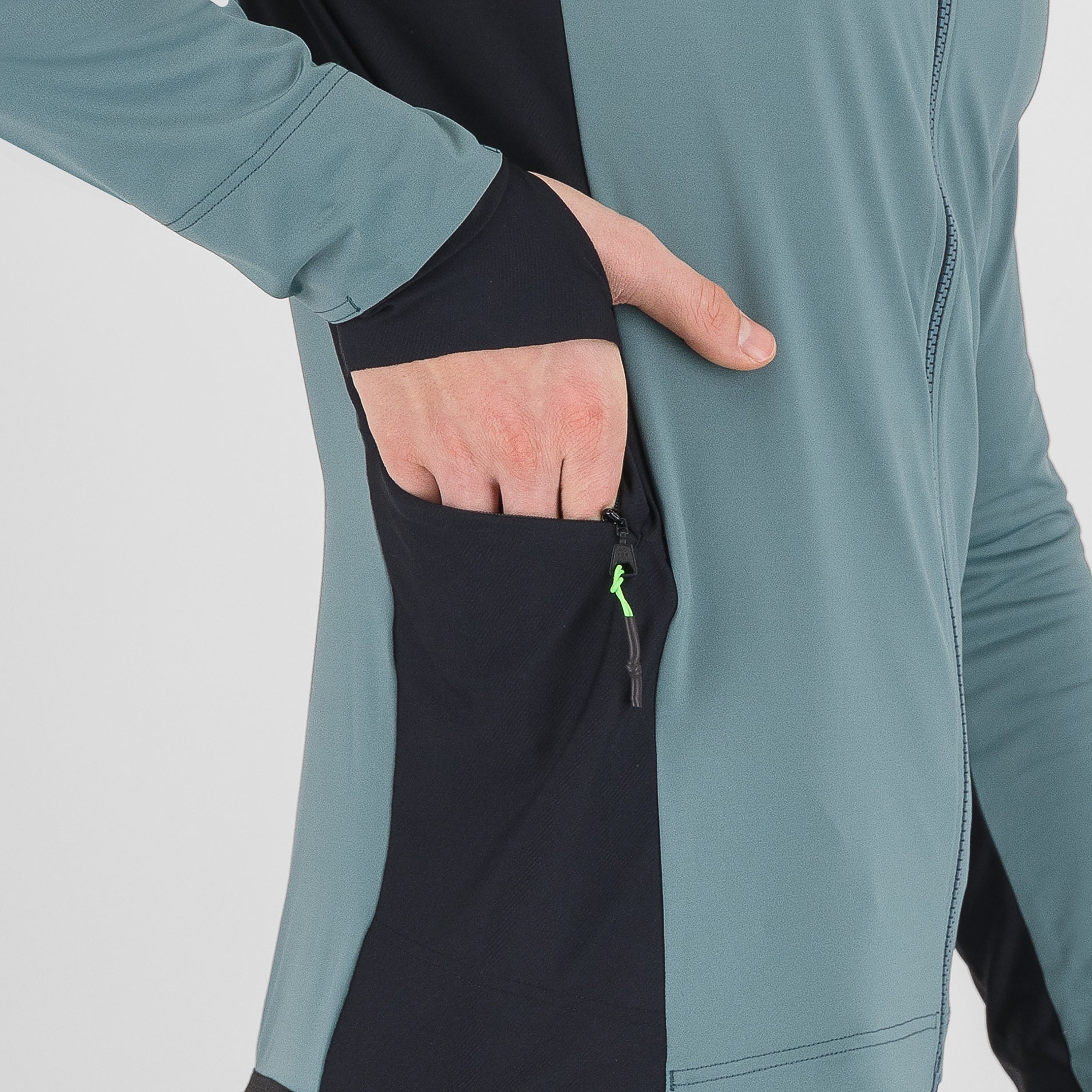 Lavaredo evo fleece - north atlantic/black - karpos