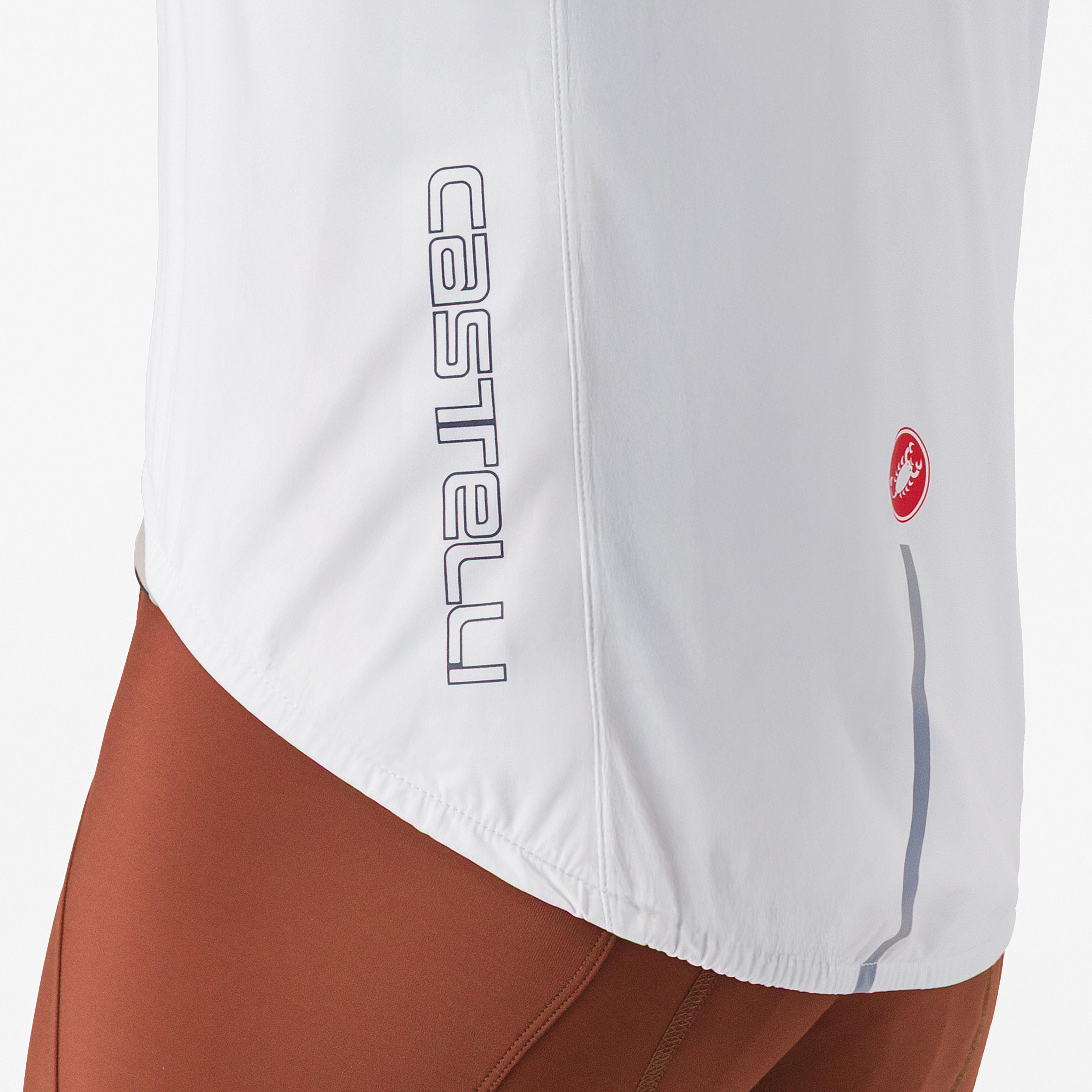 Emergency 3 rain jacket - white - castelli