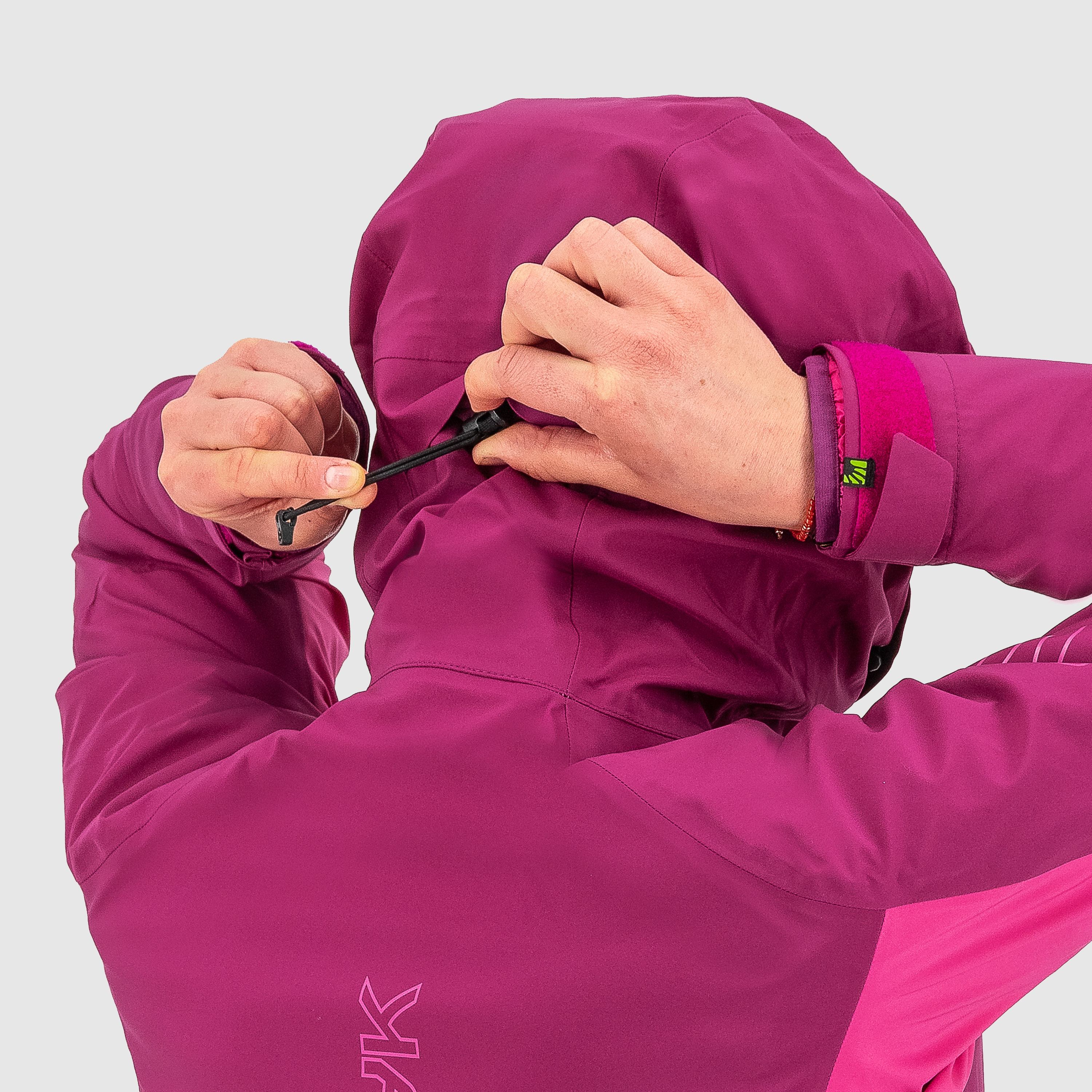 Storm evo w jacket - raspberry r./cabaret - karpos