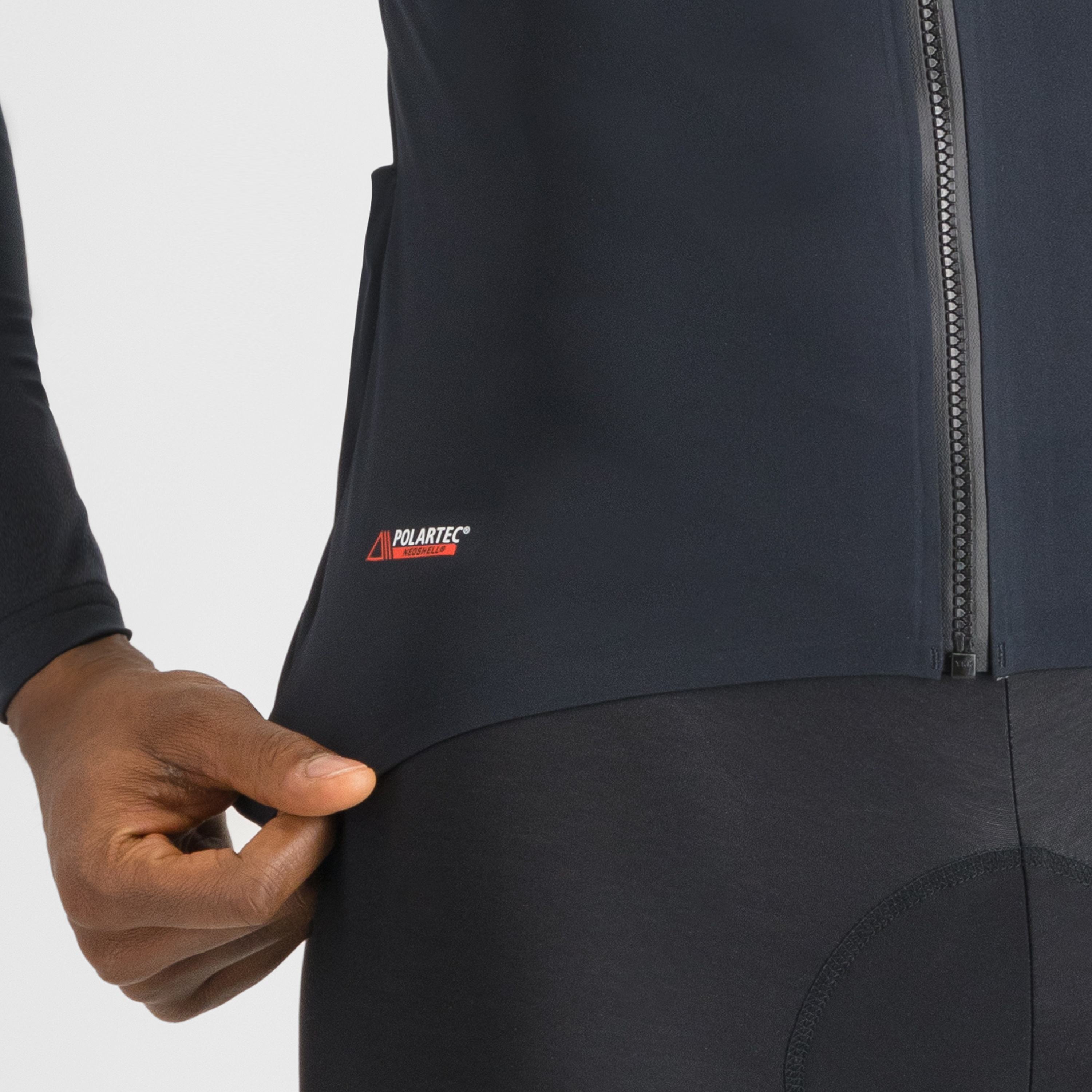 Fiandre pro 2 jacket long sleeves - black - sportful
