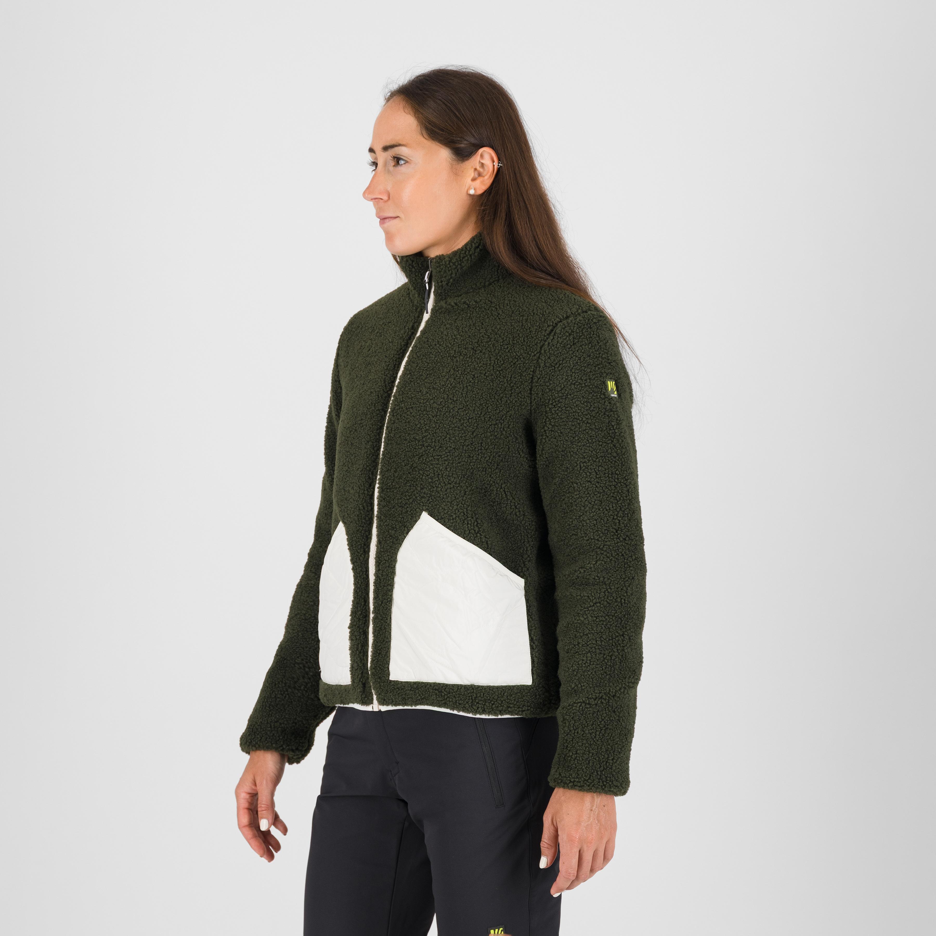 Sennes w jacket - vaporous gray/four leafe - karpos