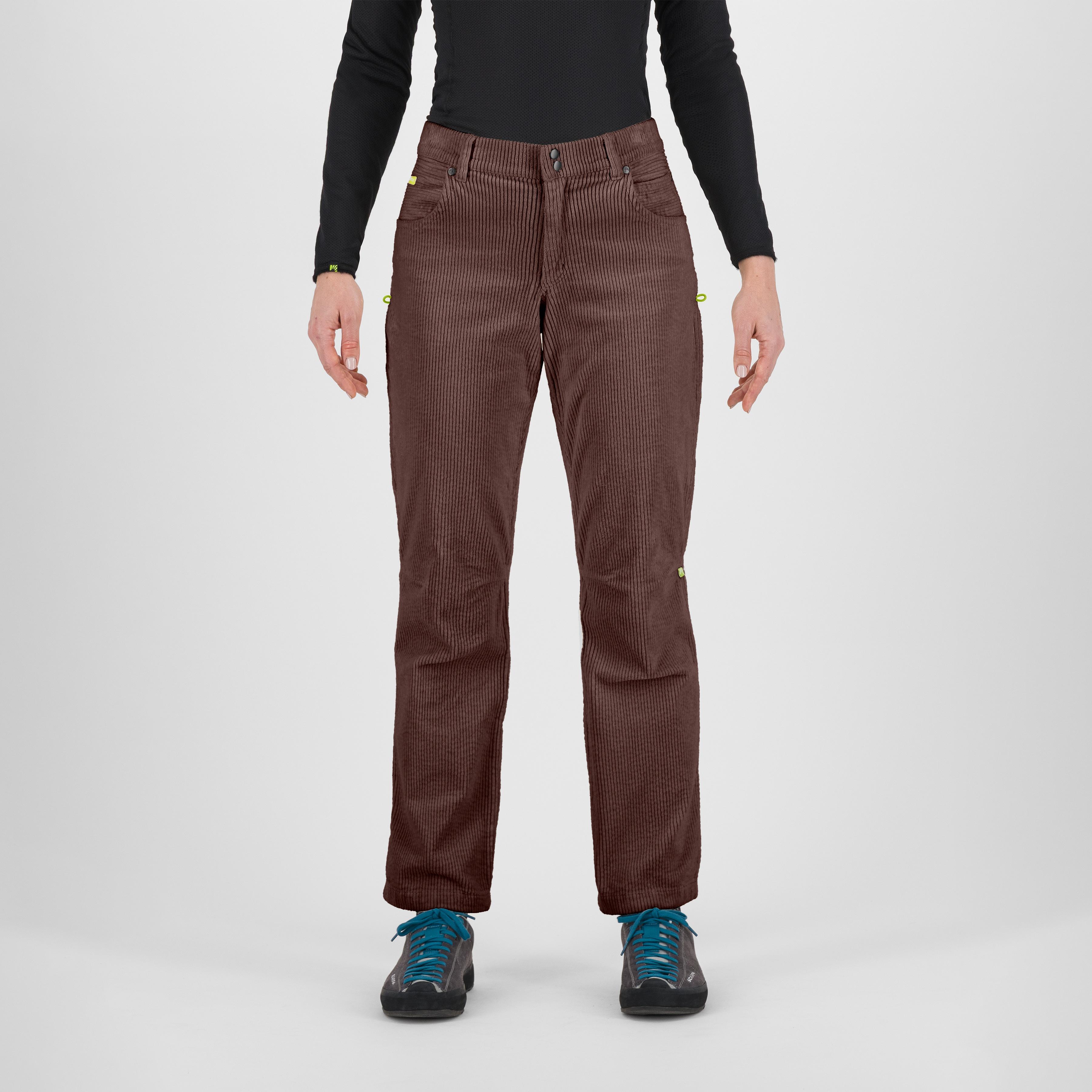 Cassia w pants - gianduia brown - karpos
