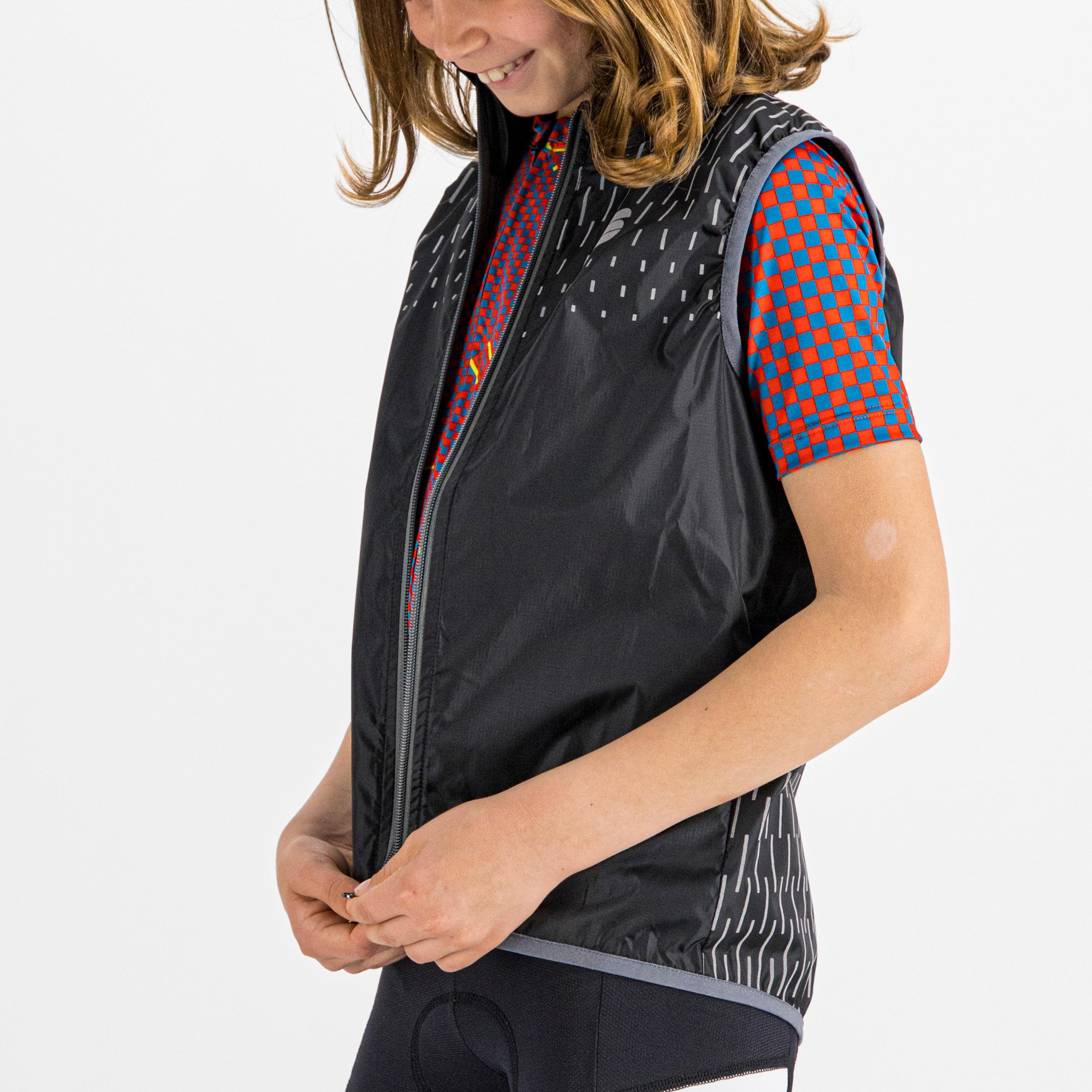 Kid reflex vest - black - sportful
