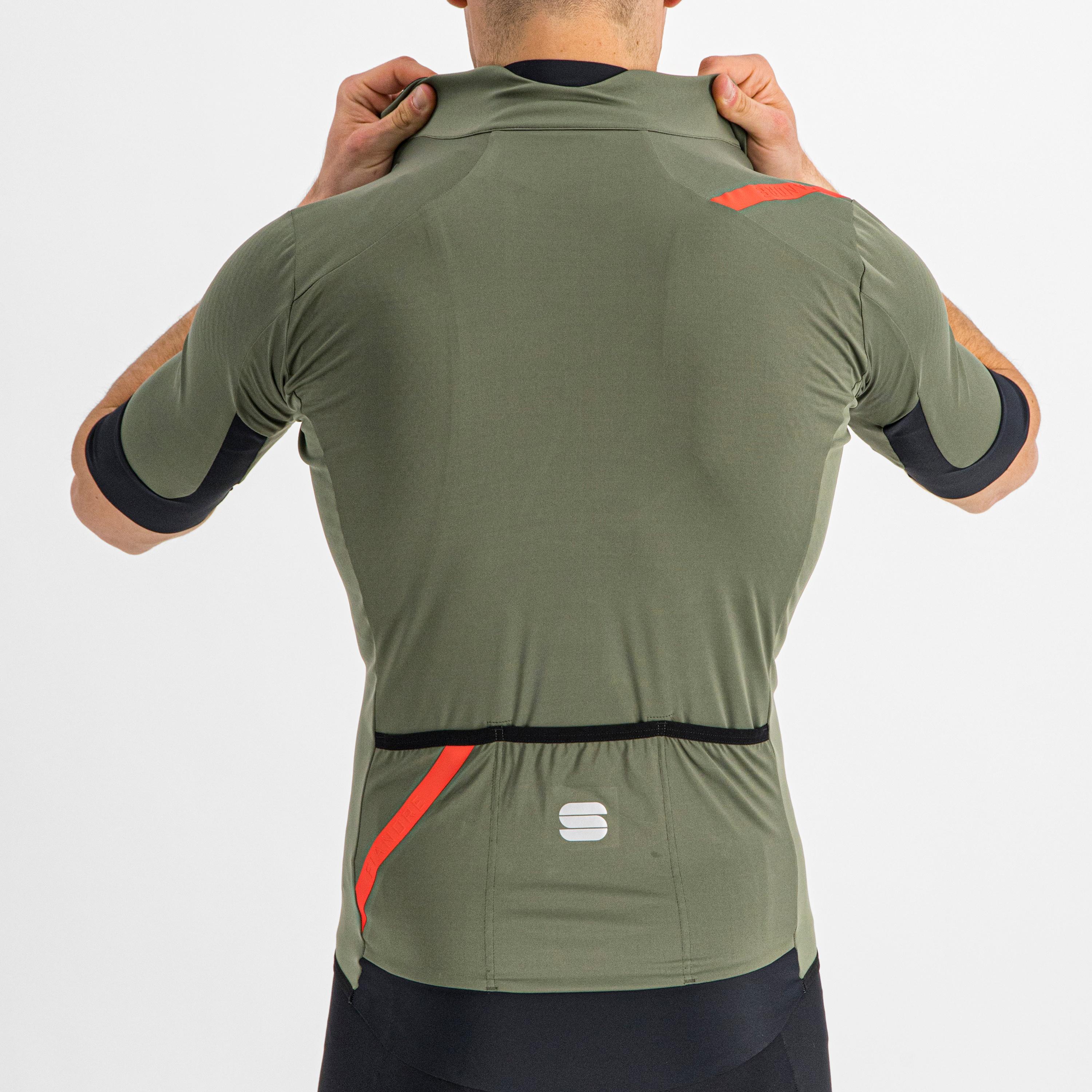 Fiandre light no rain jacket short sleeve - beetle - sportful