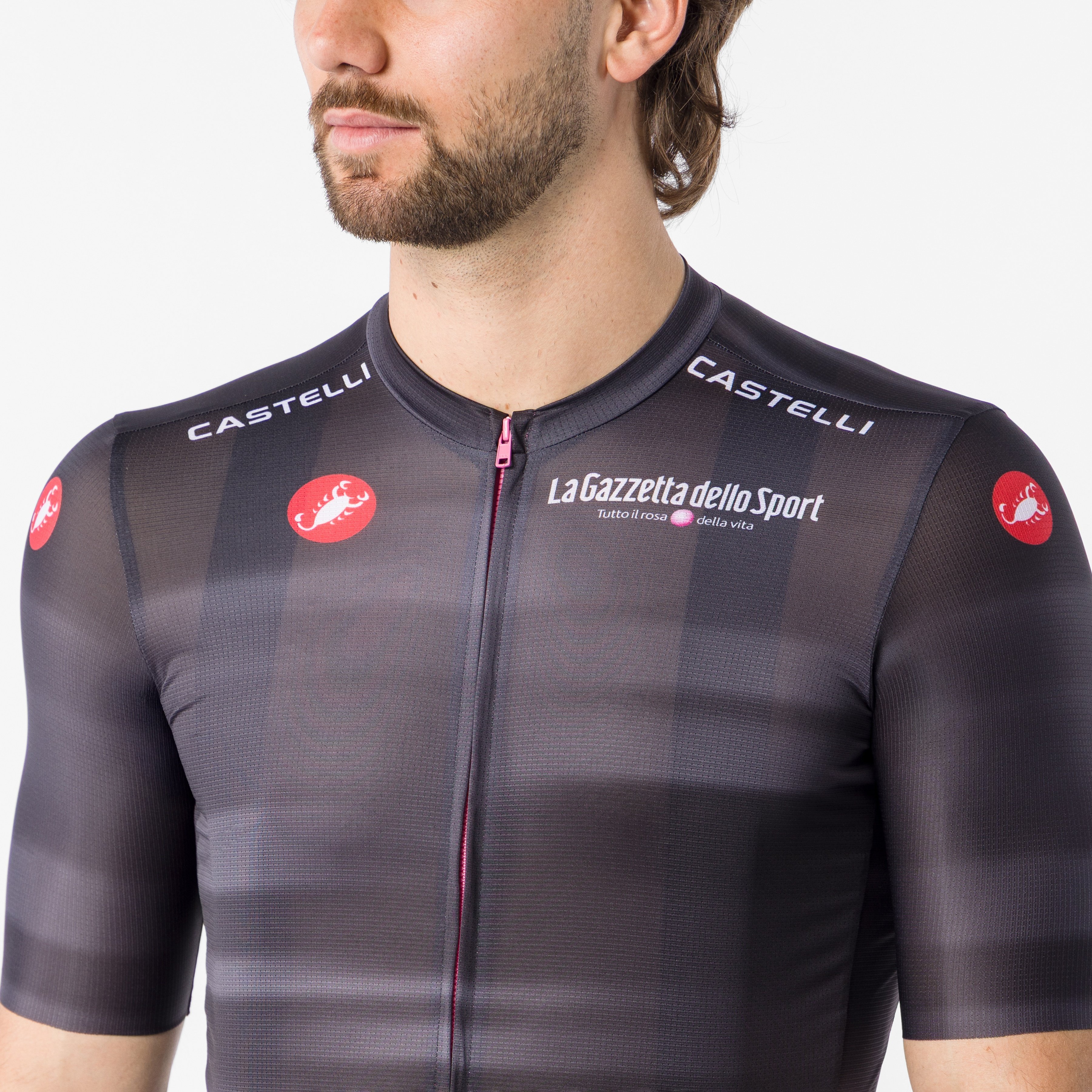 #giro109 competizione 4 jersey - nero - castelli