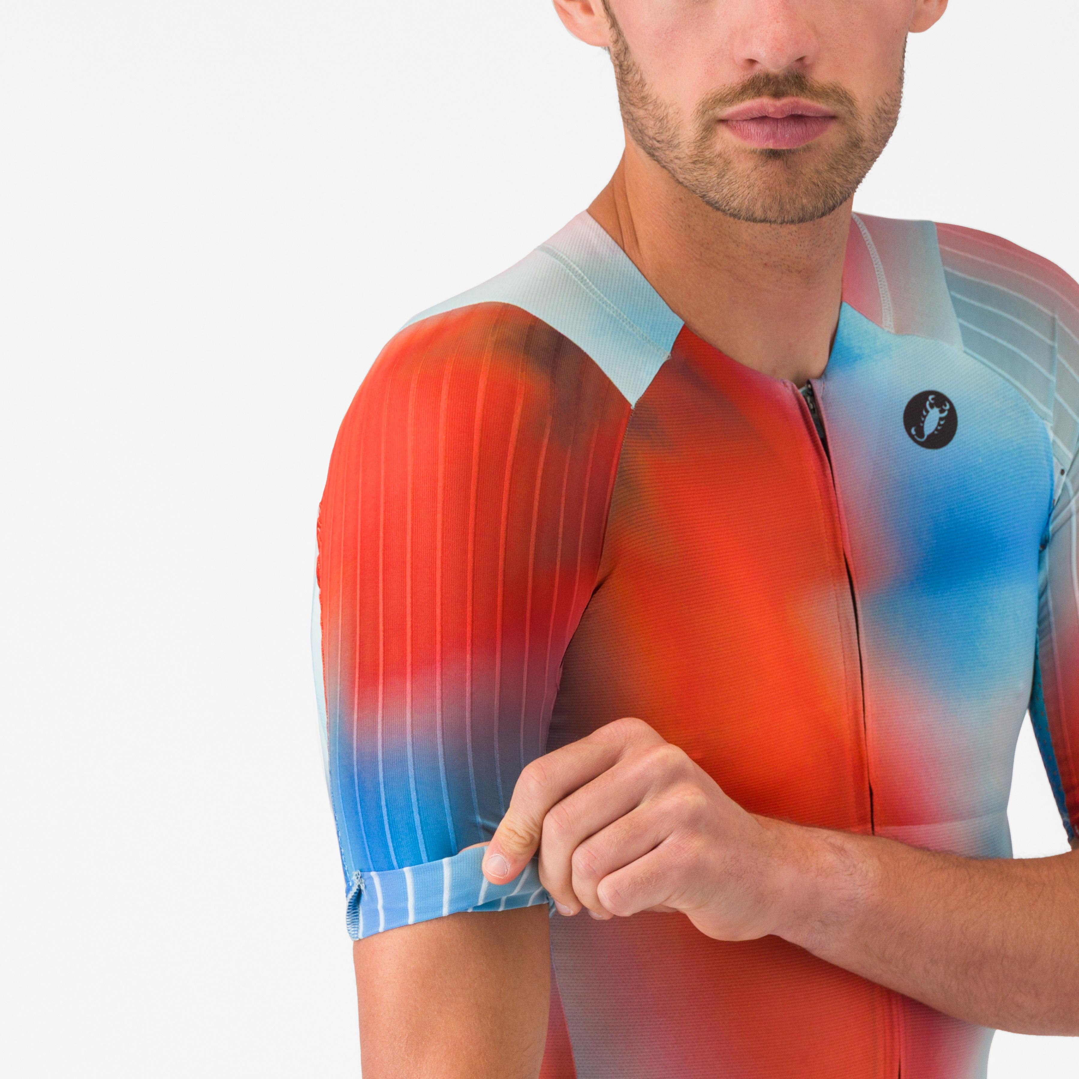 Free speed 3 race top - paprika/winter sky - castelli