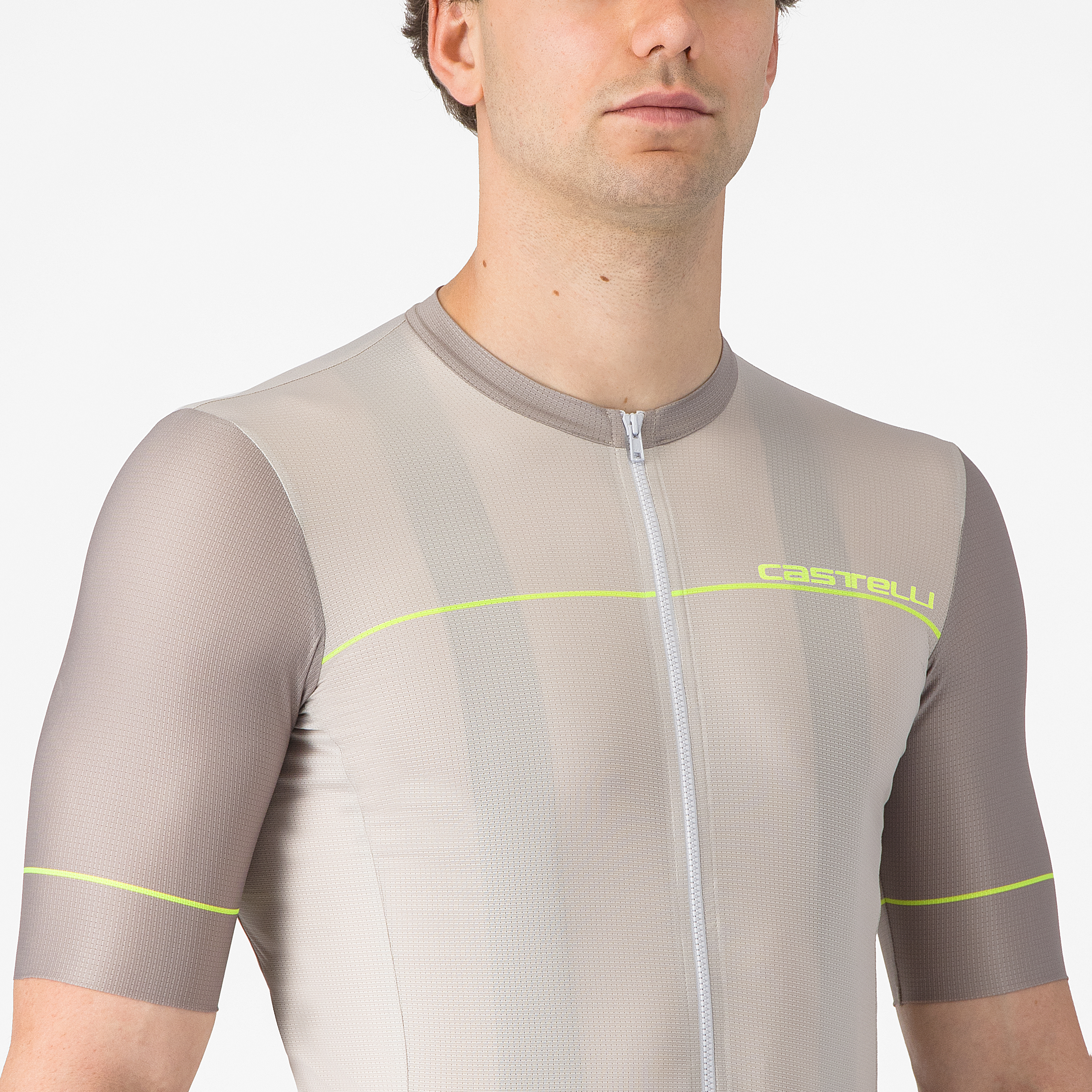 Unlimited endurance 2 jersey - silver moon/dark silver moon-e - castelli
