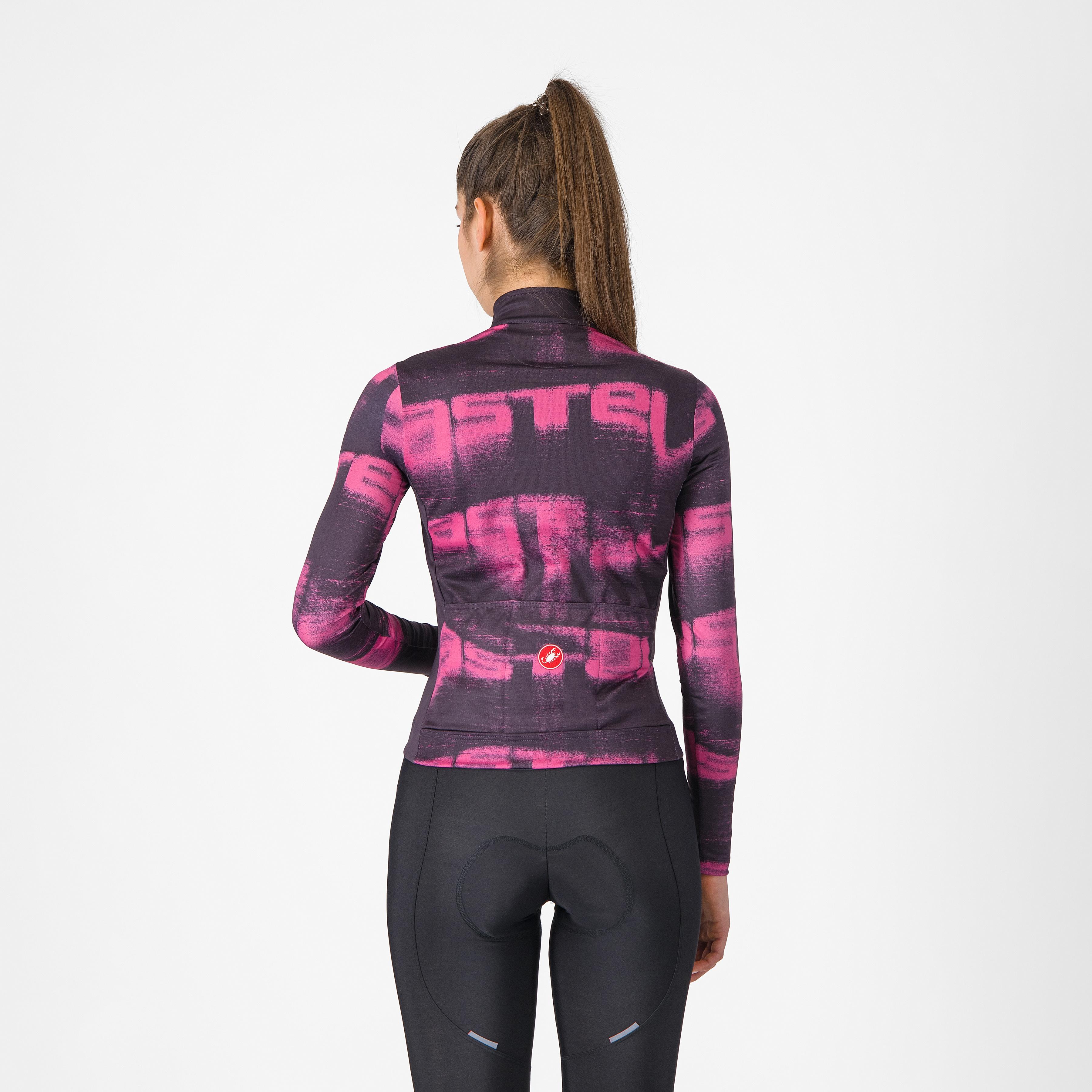 Blur thermal jersey - dark night shade/violet pink - castelli