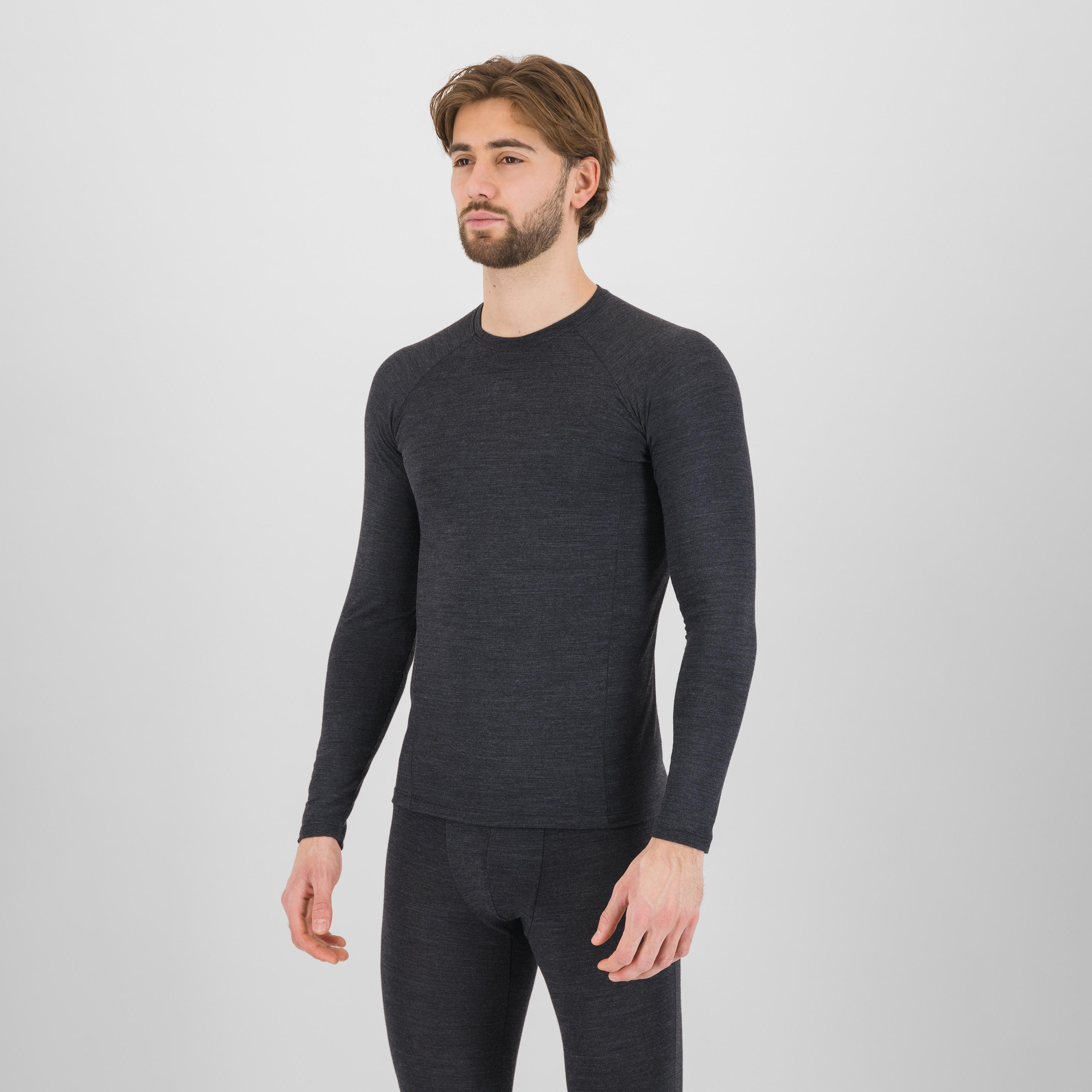 Dinamico merino 180 jersey ls - black - karpos
