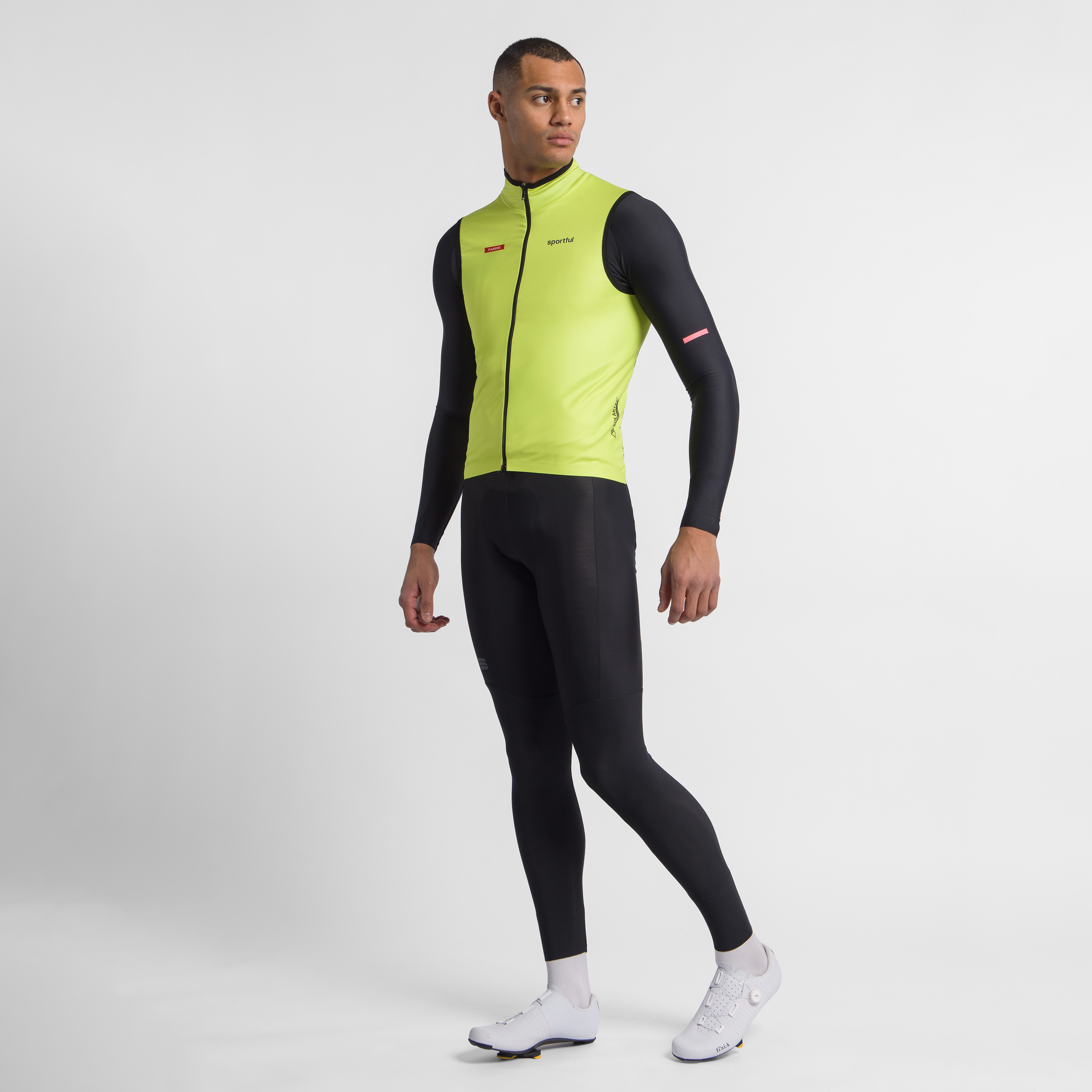 Fiandre 2 vest - neon whisper - sportful