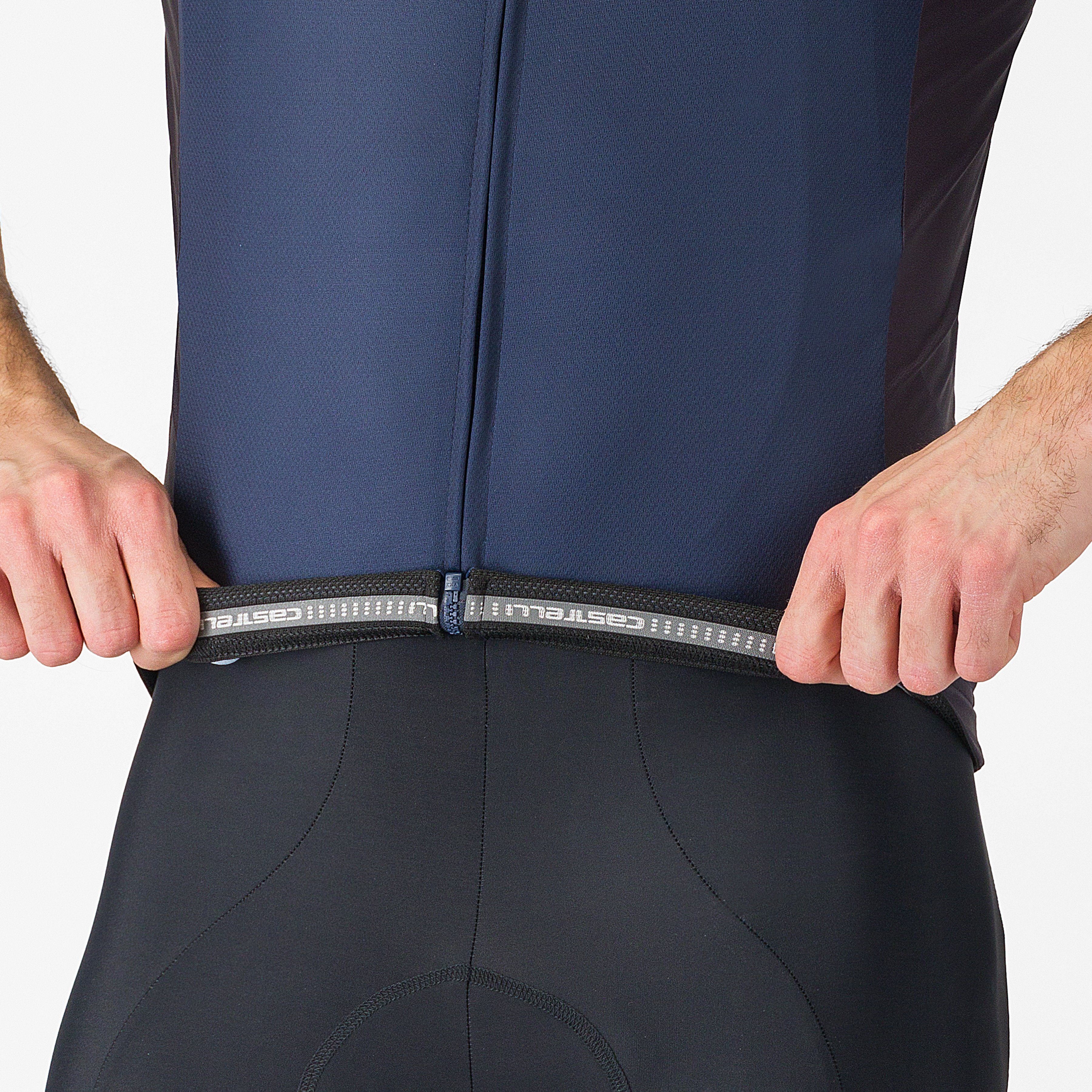 Entrata 6 jersey - belgian blue/deep bordeaux-sil - castelli