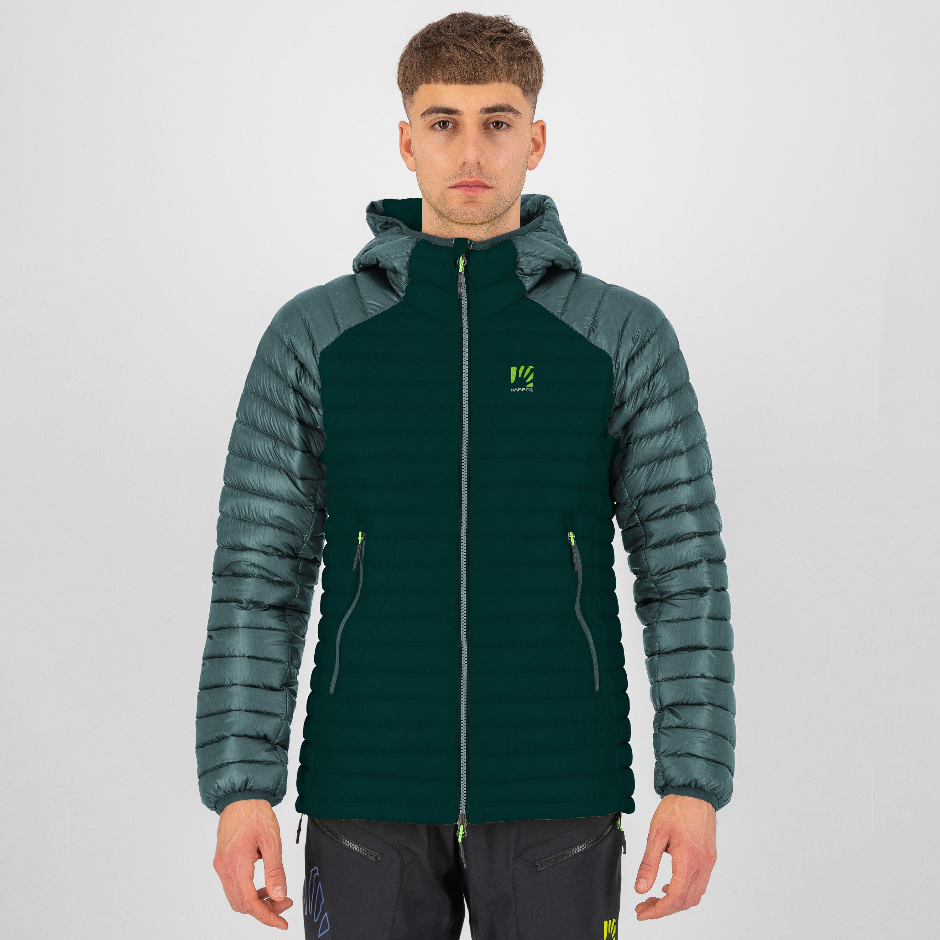 Alagna down jacket - forest/north astlantic - karpos