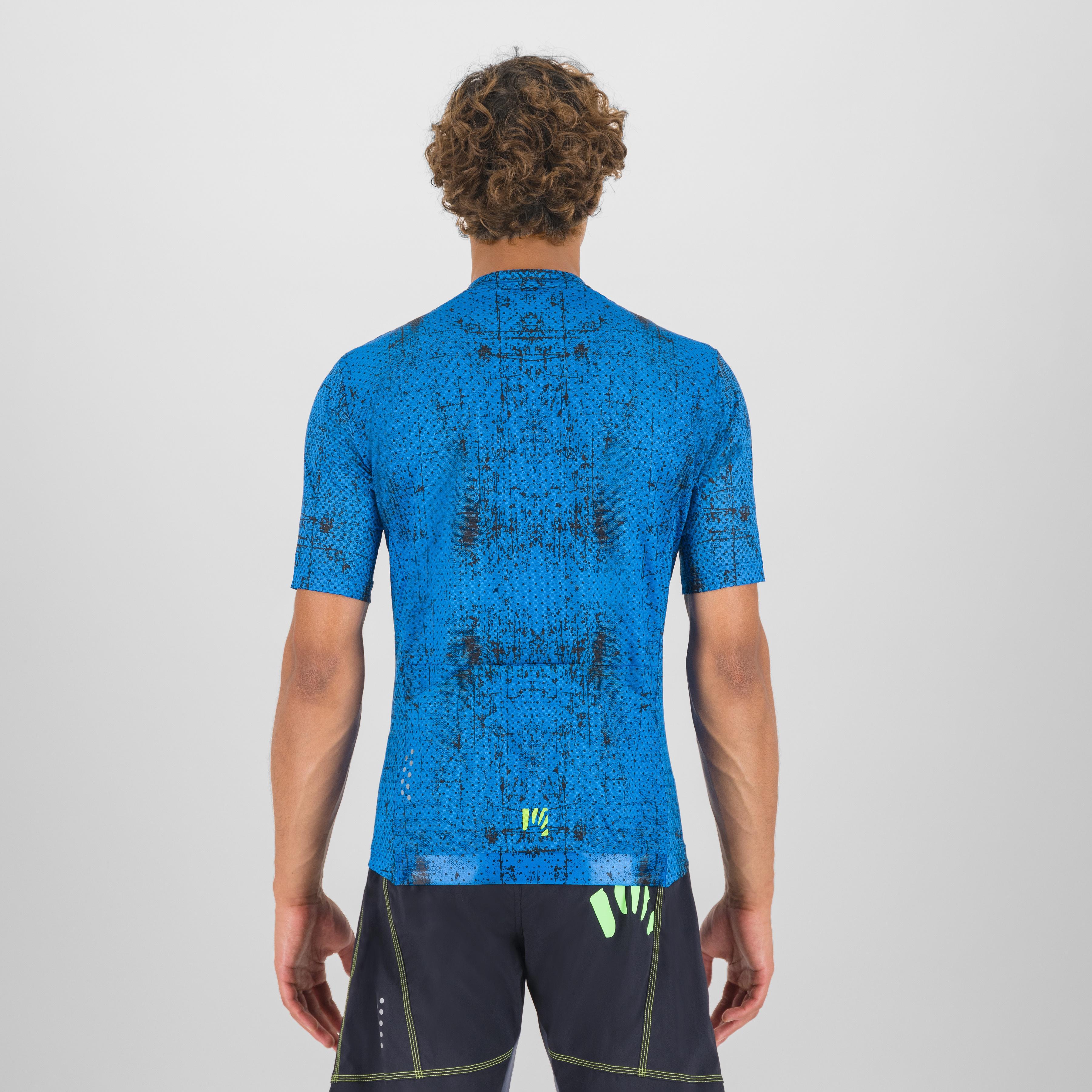 Val viola jersey - indigo b./green fluo - karpos