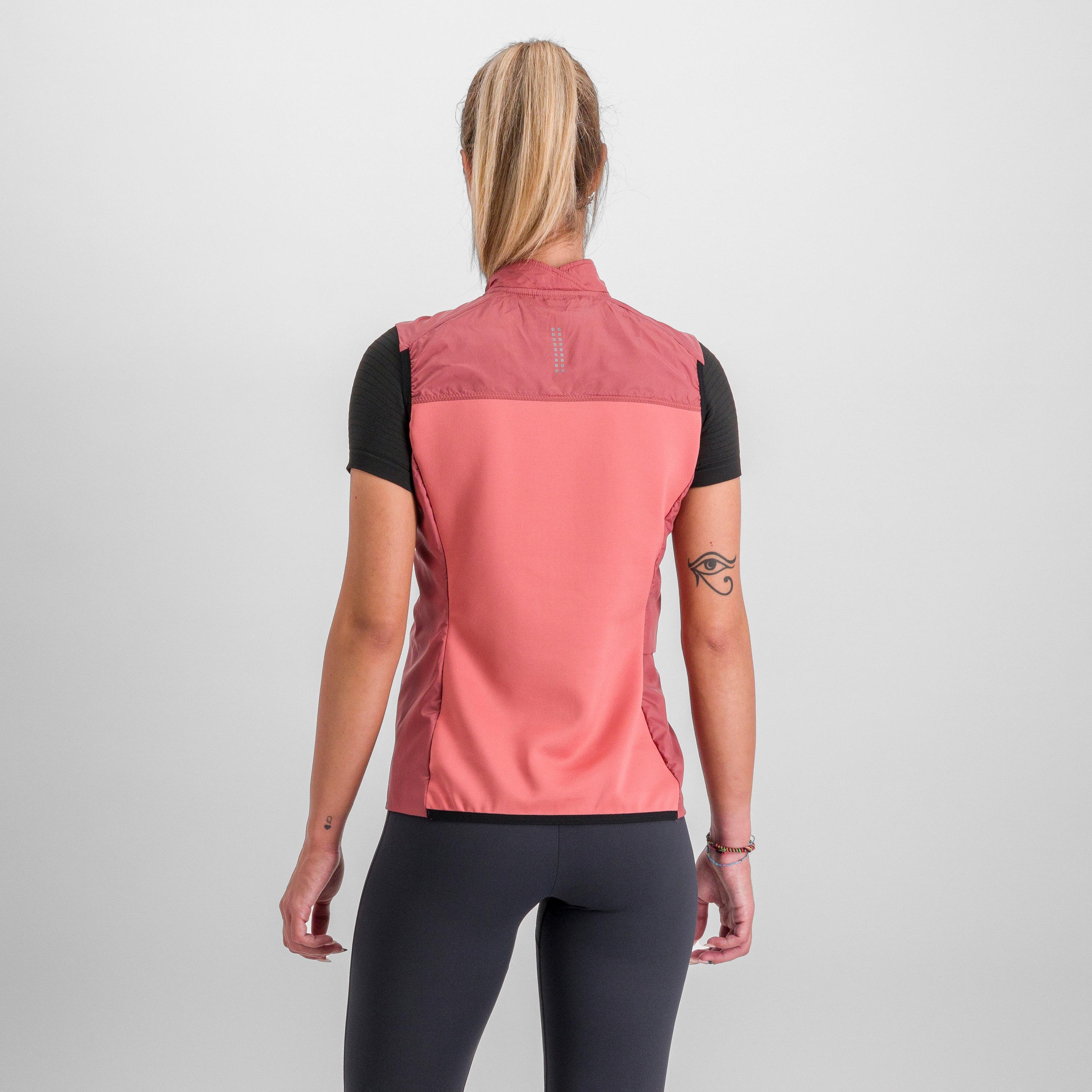 Cardio w vest - dusty red - sportful