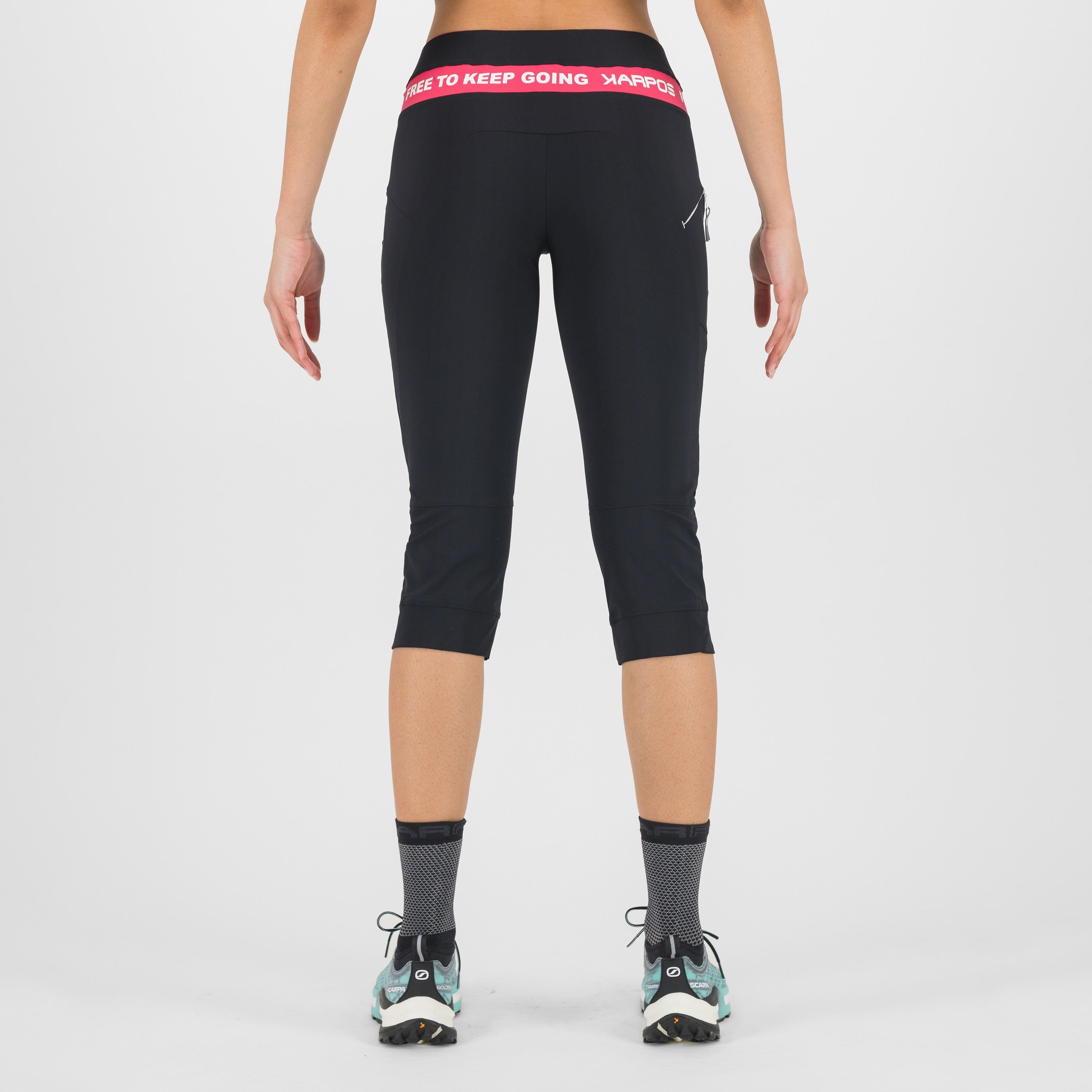 Easyfrizz w 3 4 pant - black/innuendo - karpos