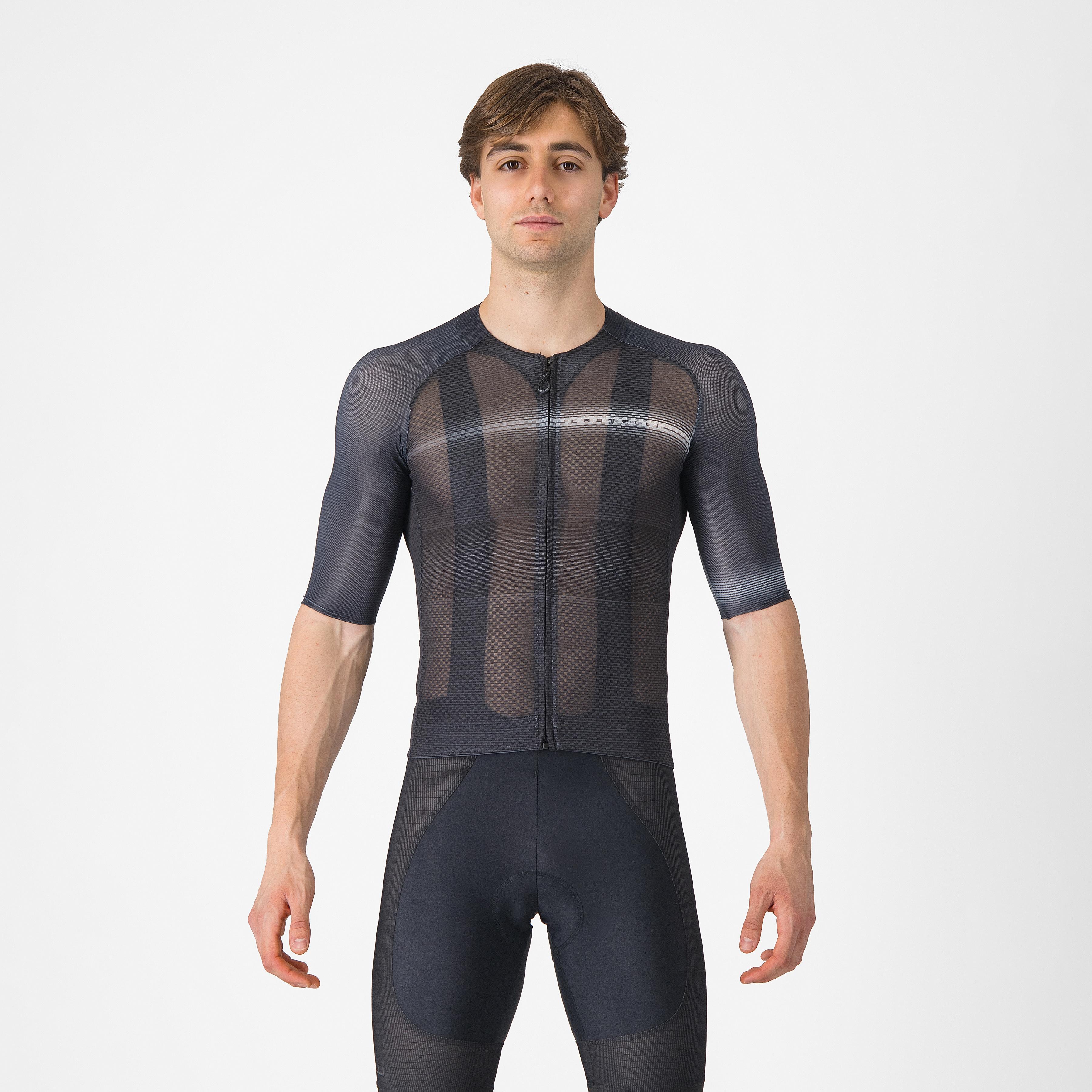 Climber's a/c jersey - black/dark gray - castelli