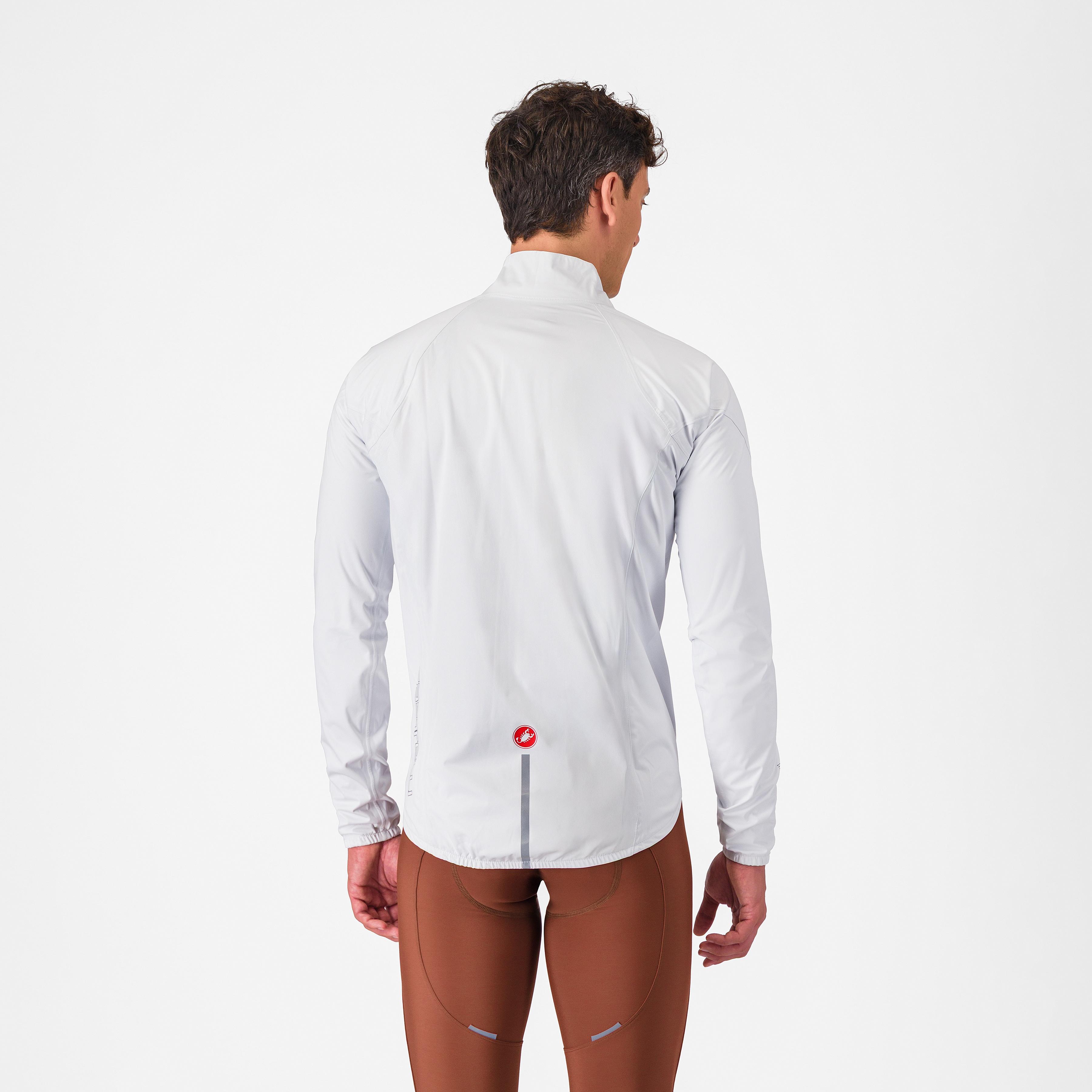 Emergency 3 rain jacket - white - castelli
