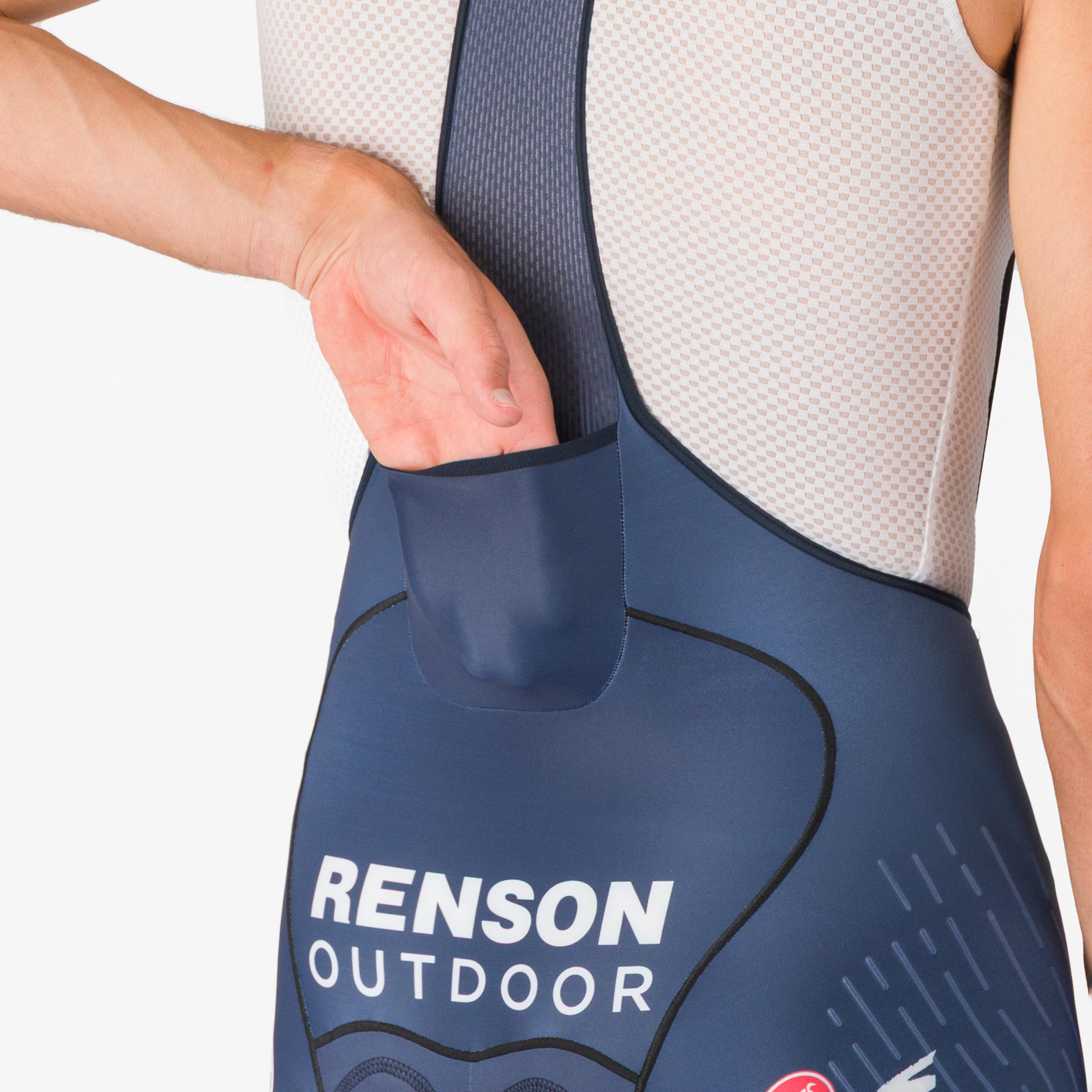 Free aero race s bibshort - belgian blue - castelli