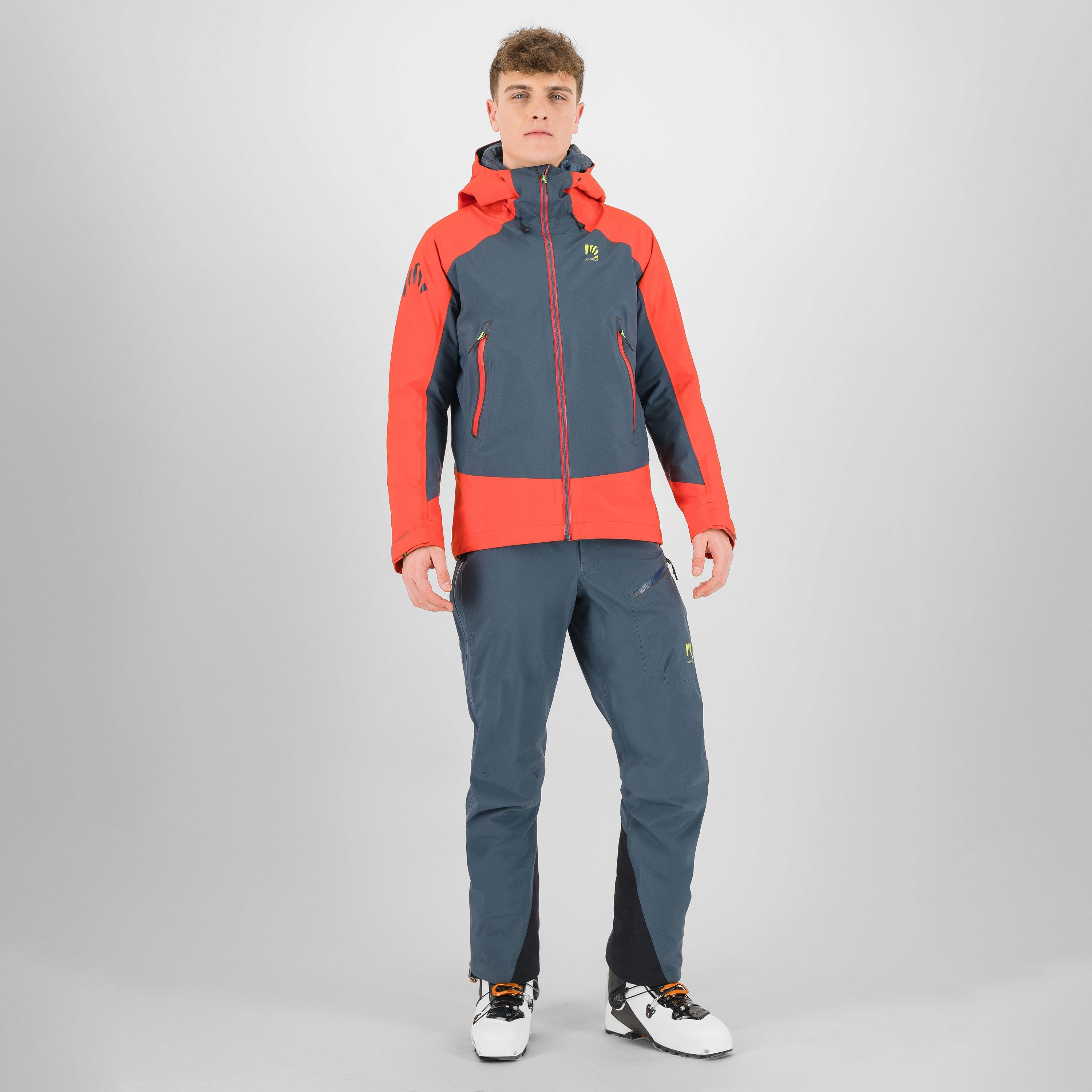 Storm evo jacket - midnight/fiery red - karpos