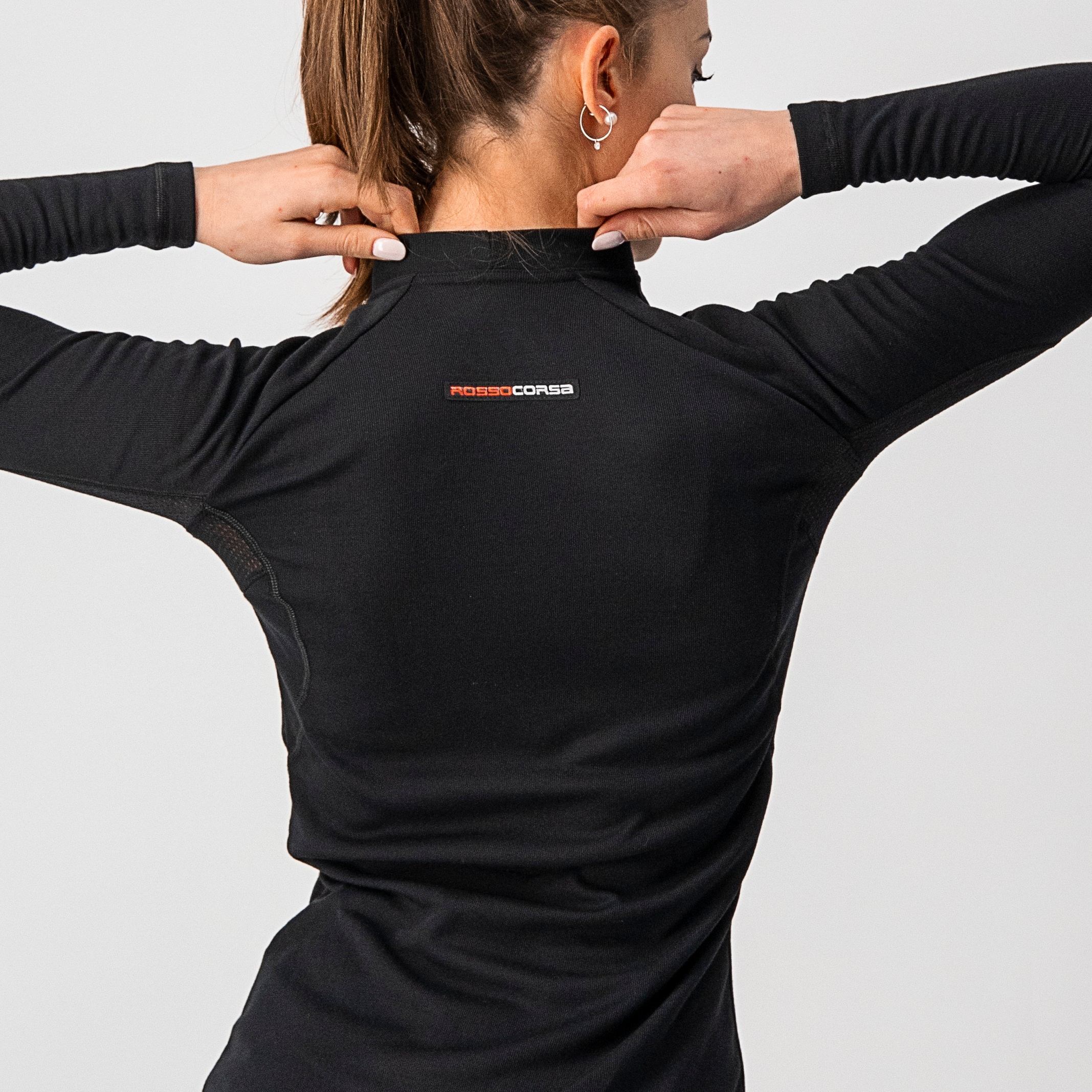 Flanders 2 w warm long sleeve - black - castelli