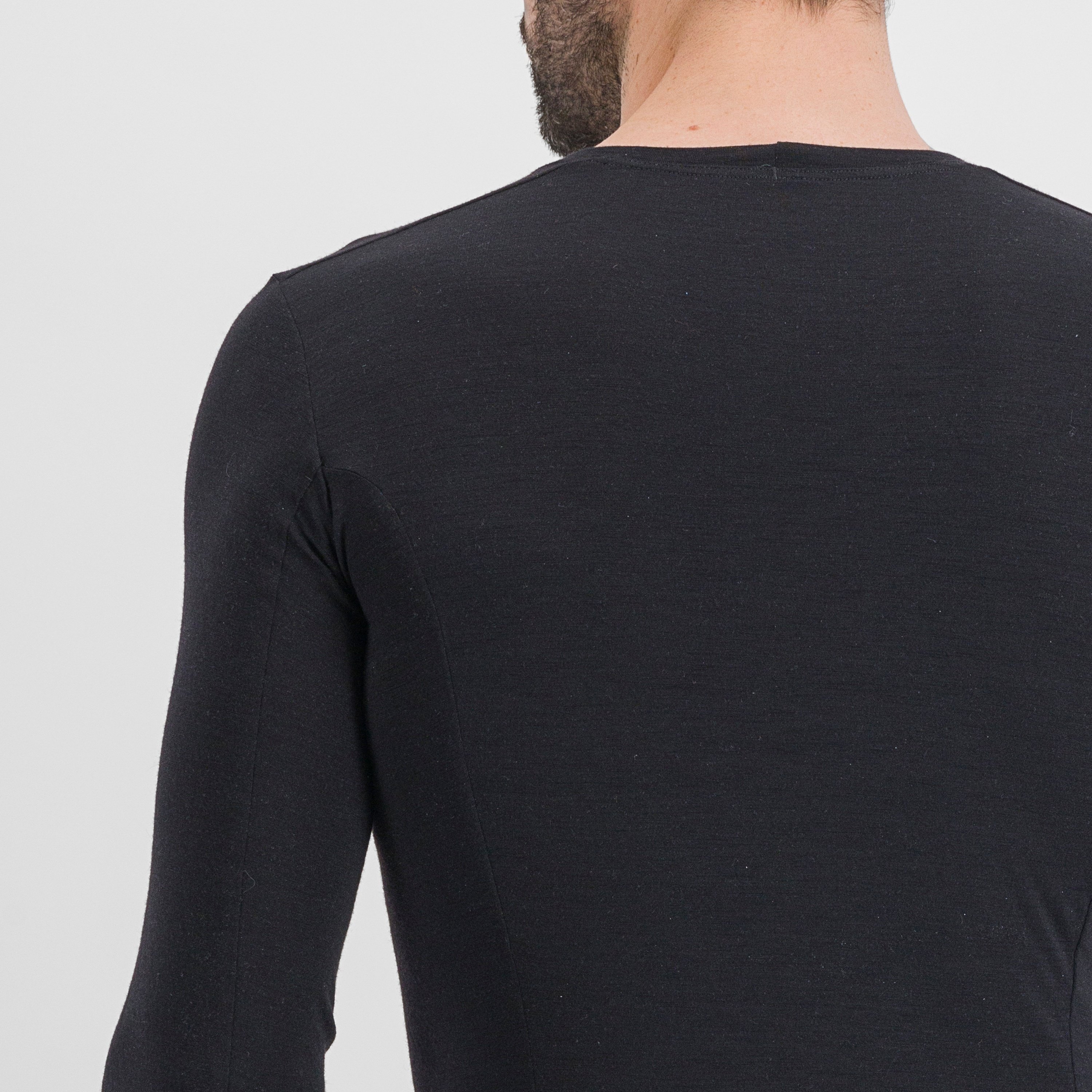 Merino layer tee long sleeves - black - sportful