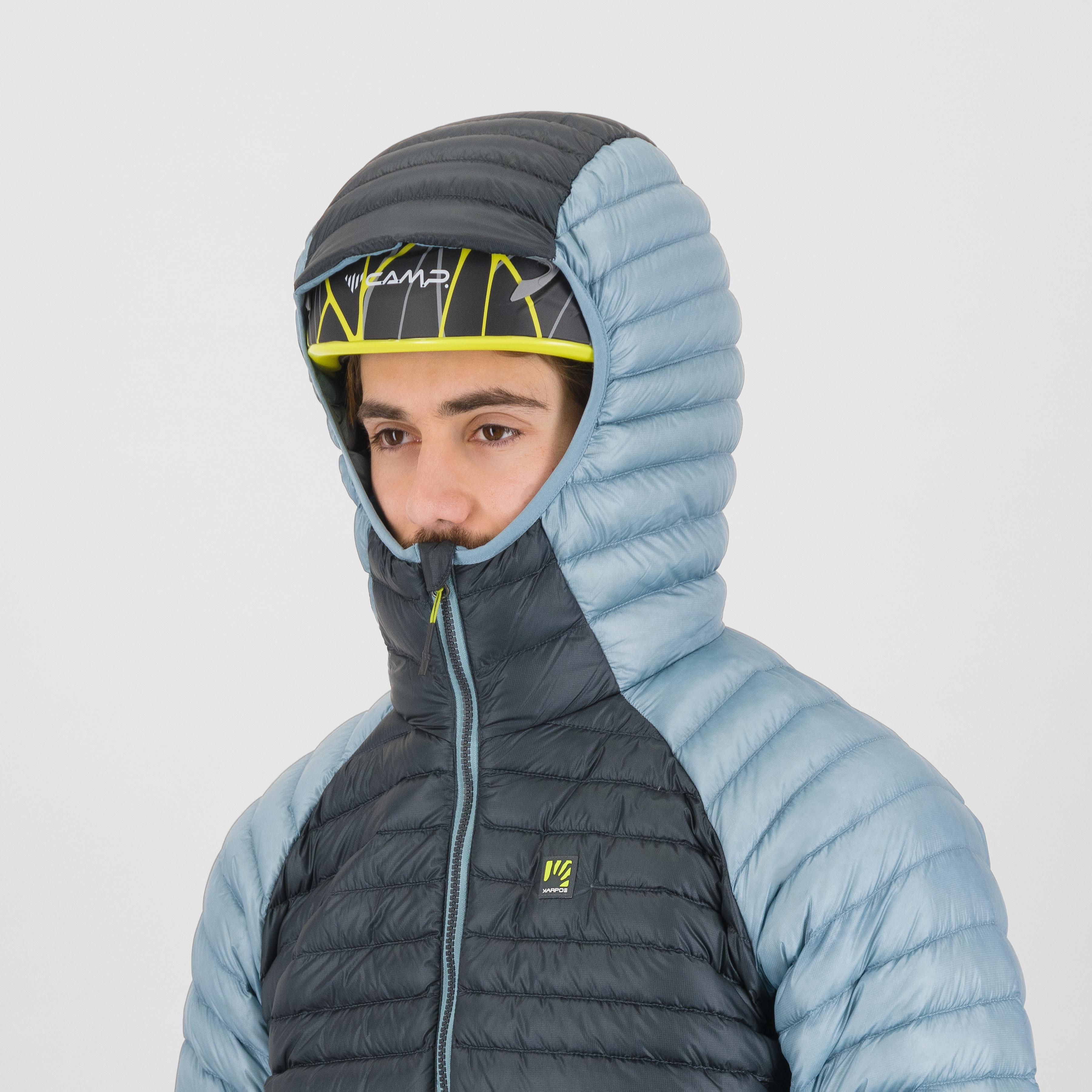 Alagna down jacket - woodl.gray/smoke blue - karpos