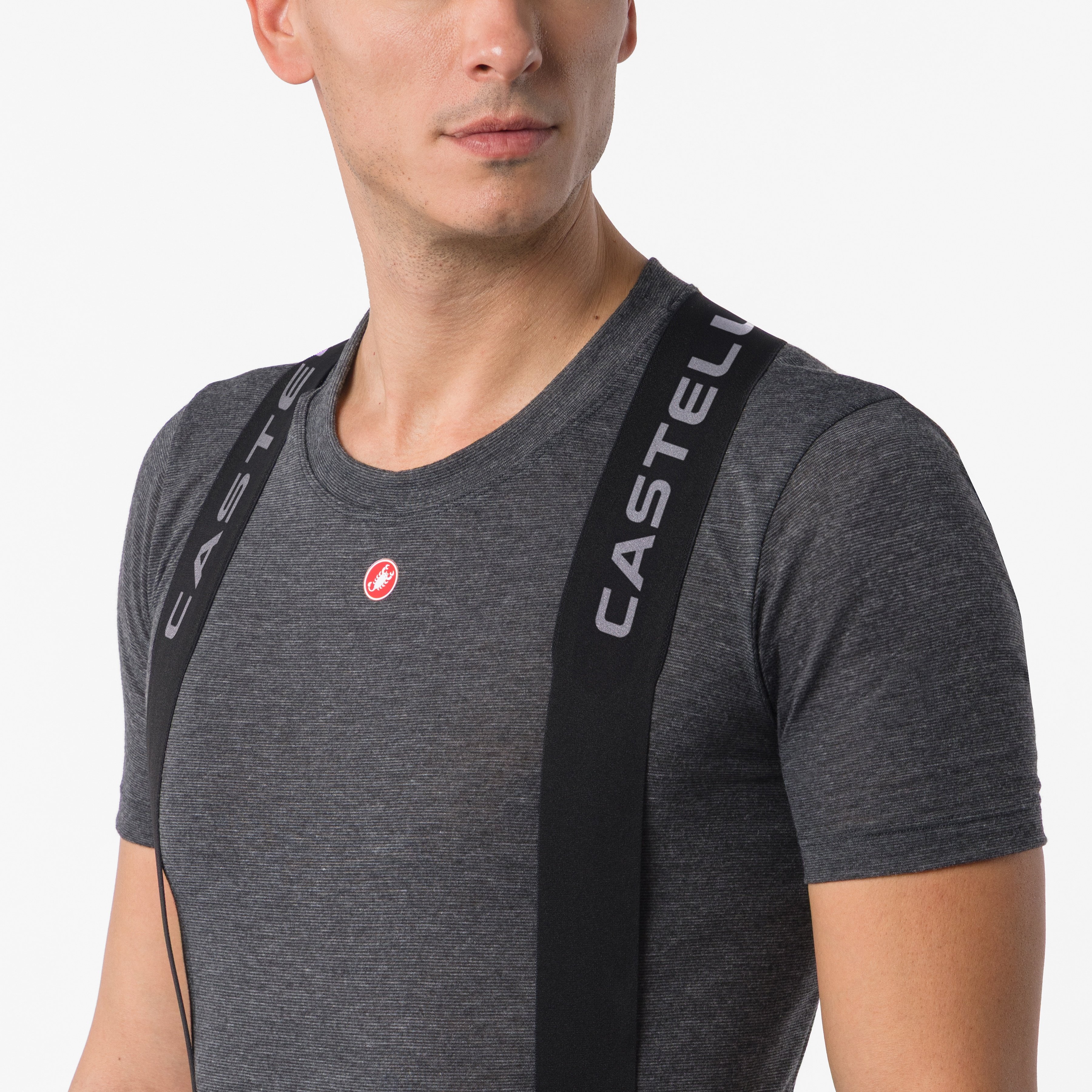 Thermowoven bibtight - black - castelli
