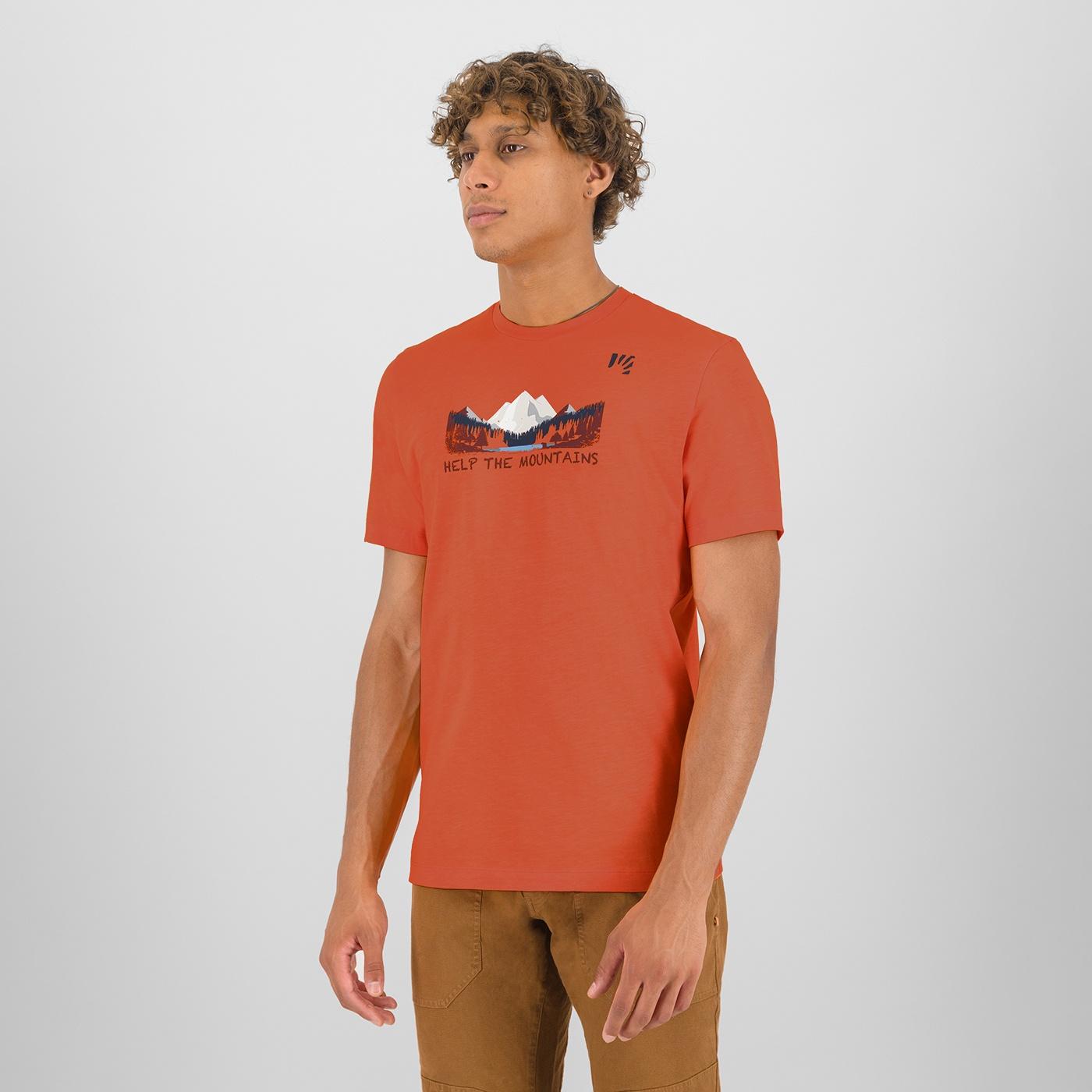 Ambretta t-shirt - scarlet ibis - karpos