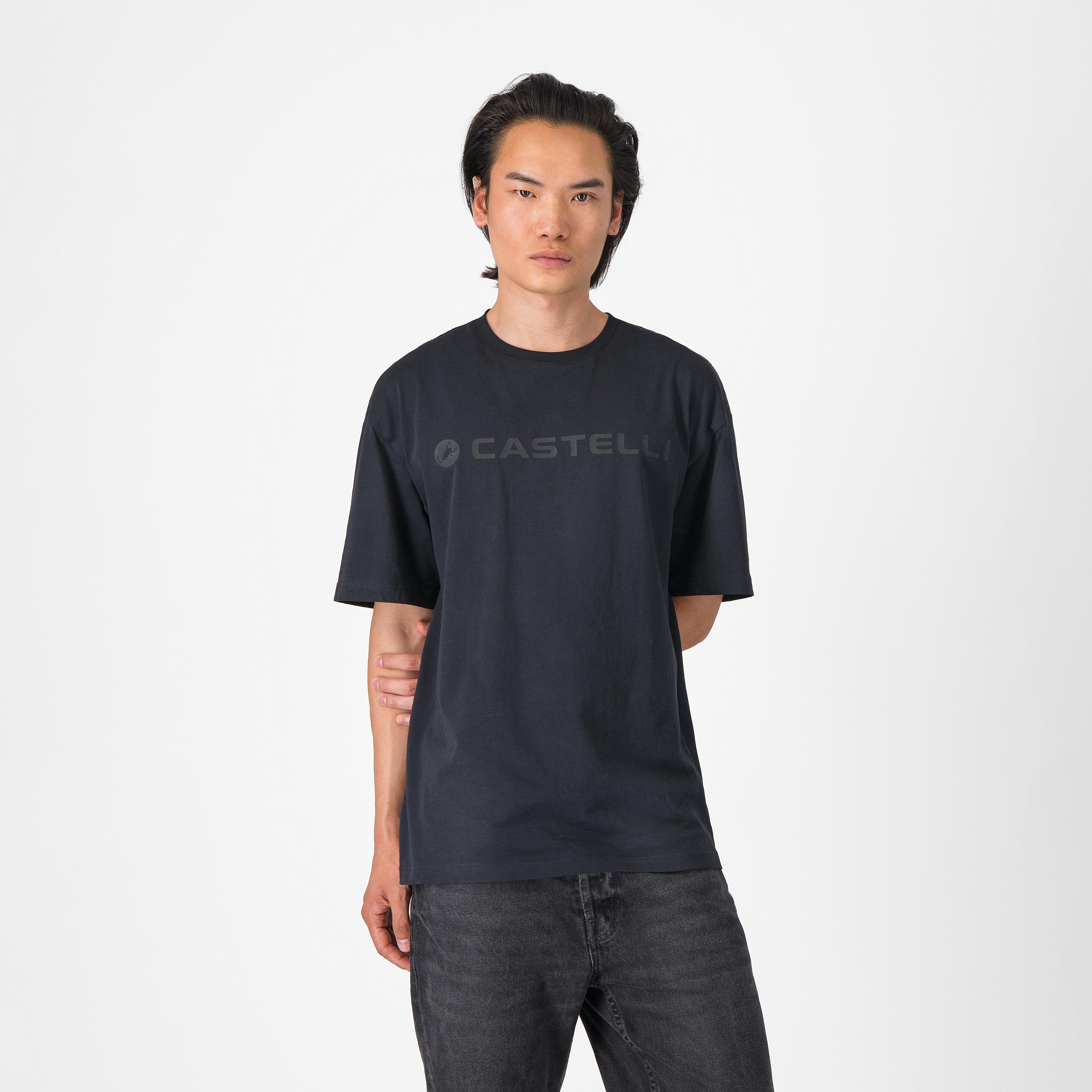 Tone logo tee - black - castelli
