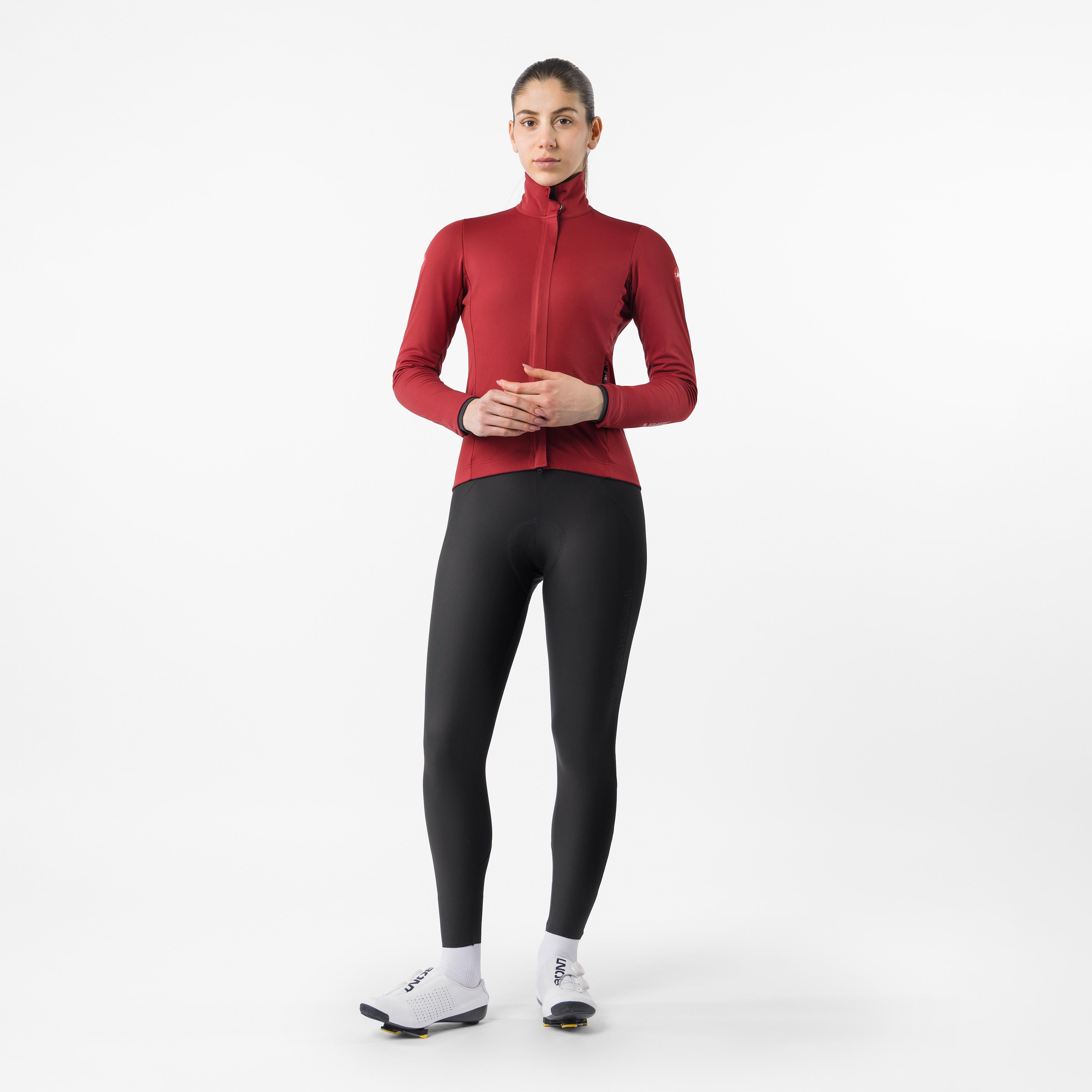 Alpha 150 w jacket - garnet/black - castelli