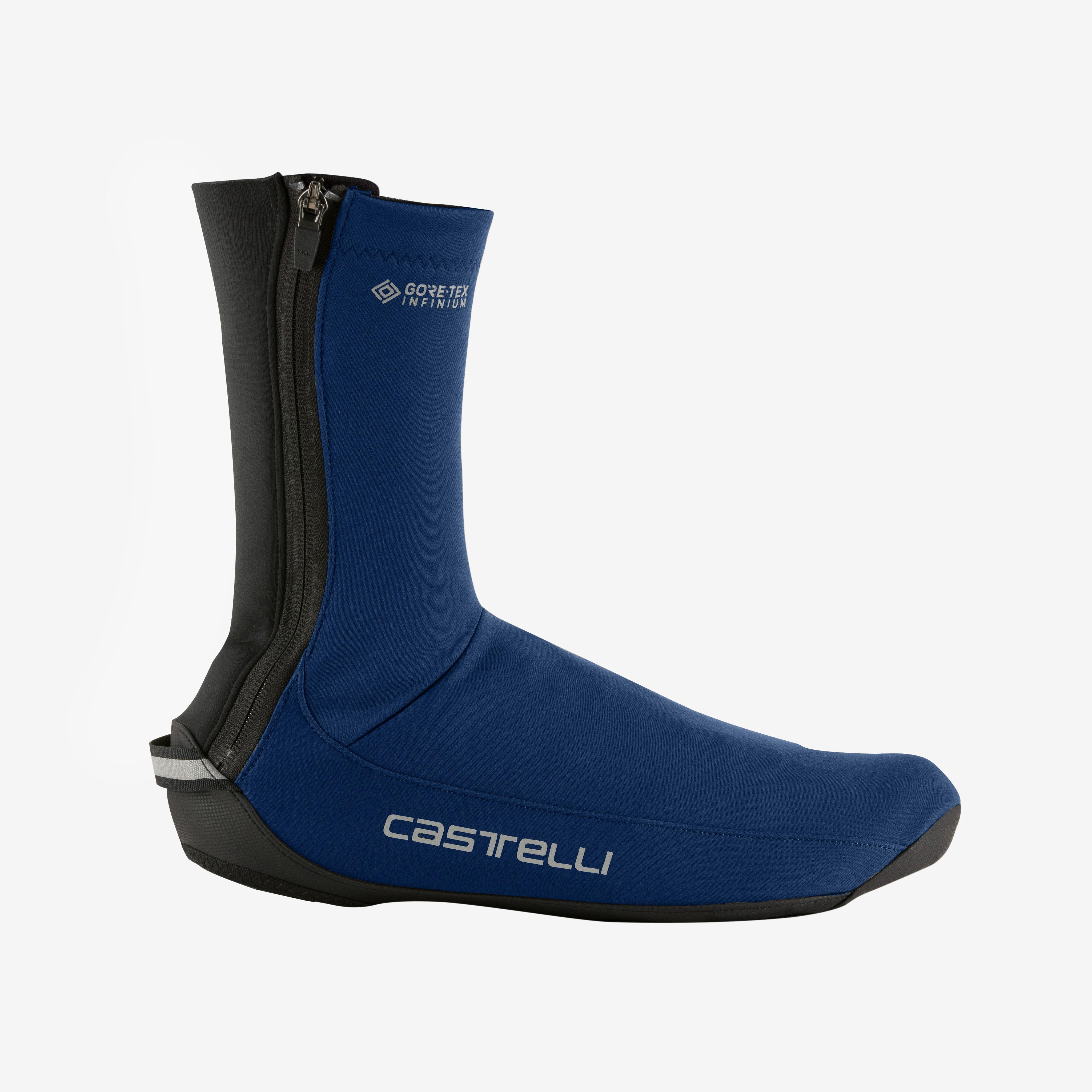 Espresso shoecover - belgian blue - castelli