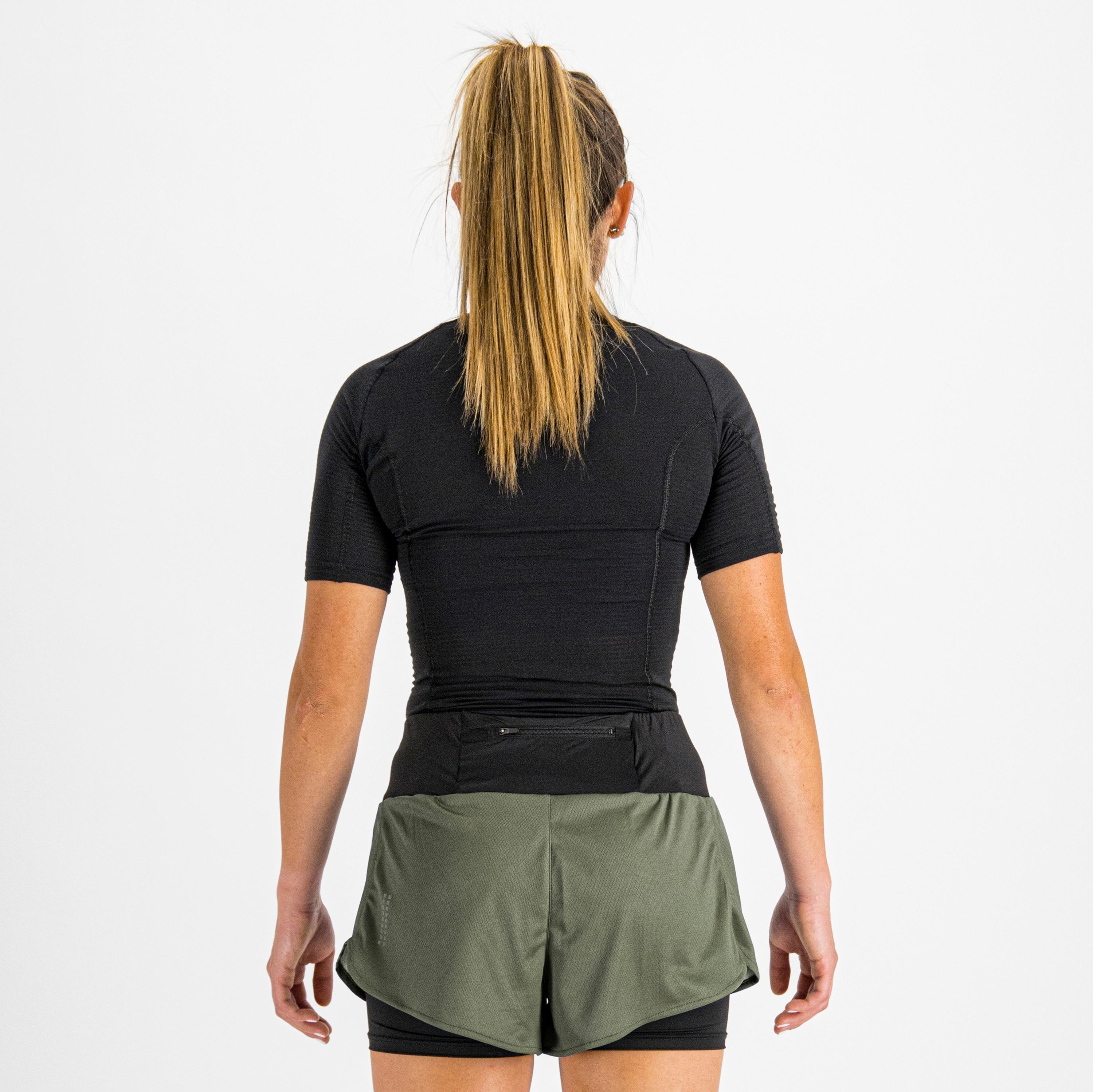 Cardio w short - beetle black - sportful