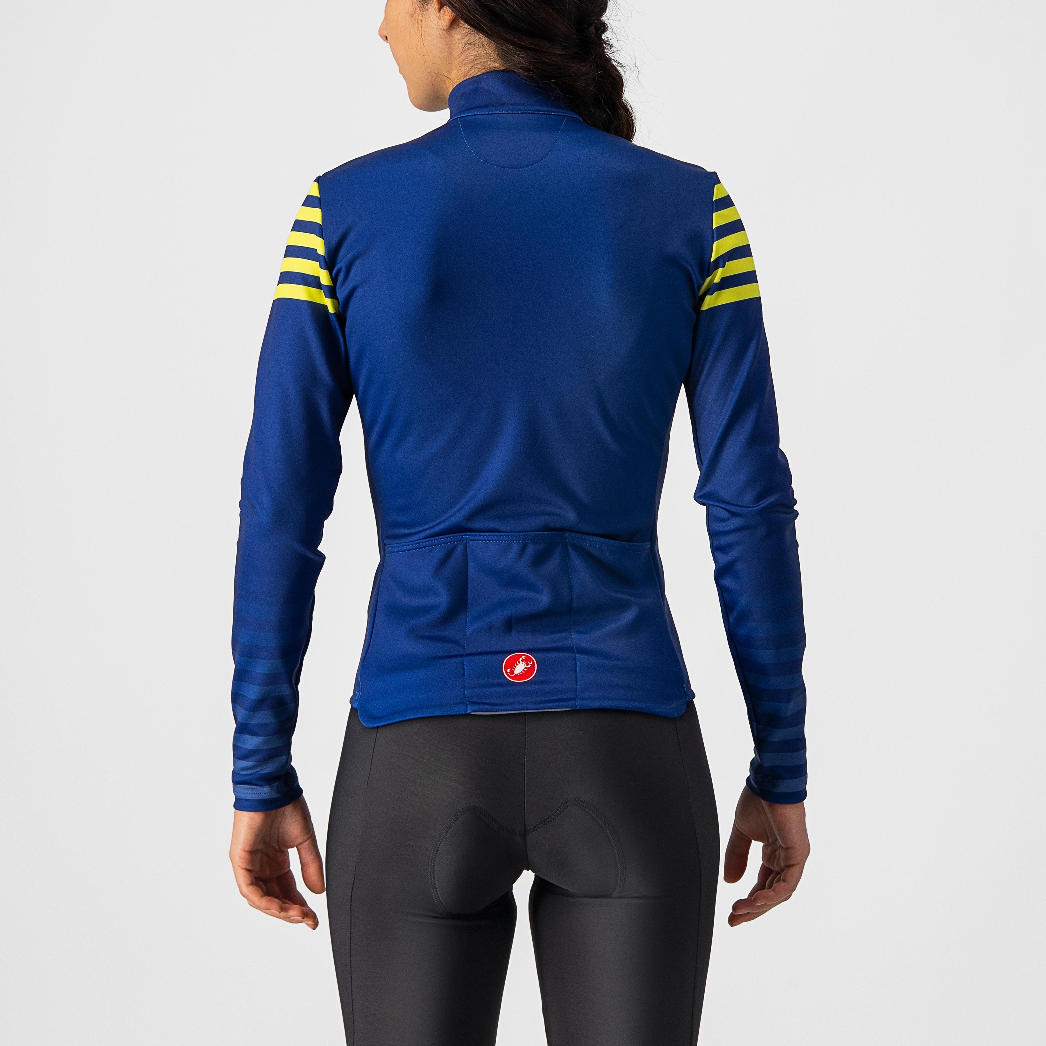 Autunno ls jersey - sodalite blue/brilliant yellow - castelli