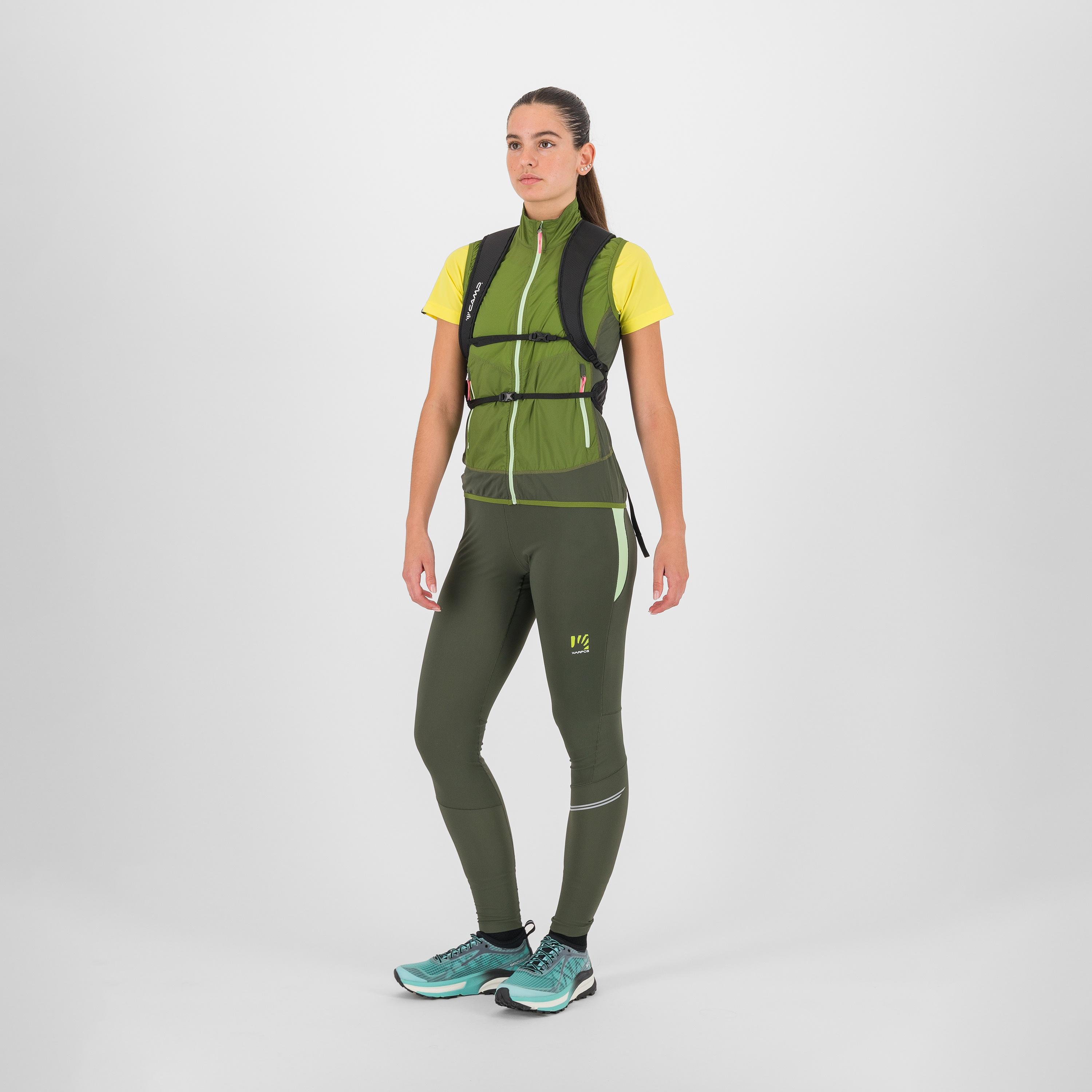 Lavaredo w vest - cedar green/rifle green - karpos