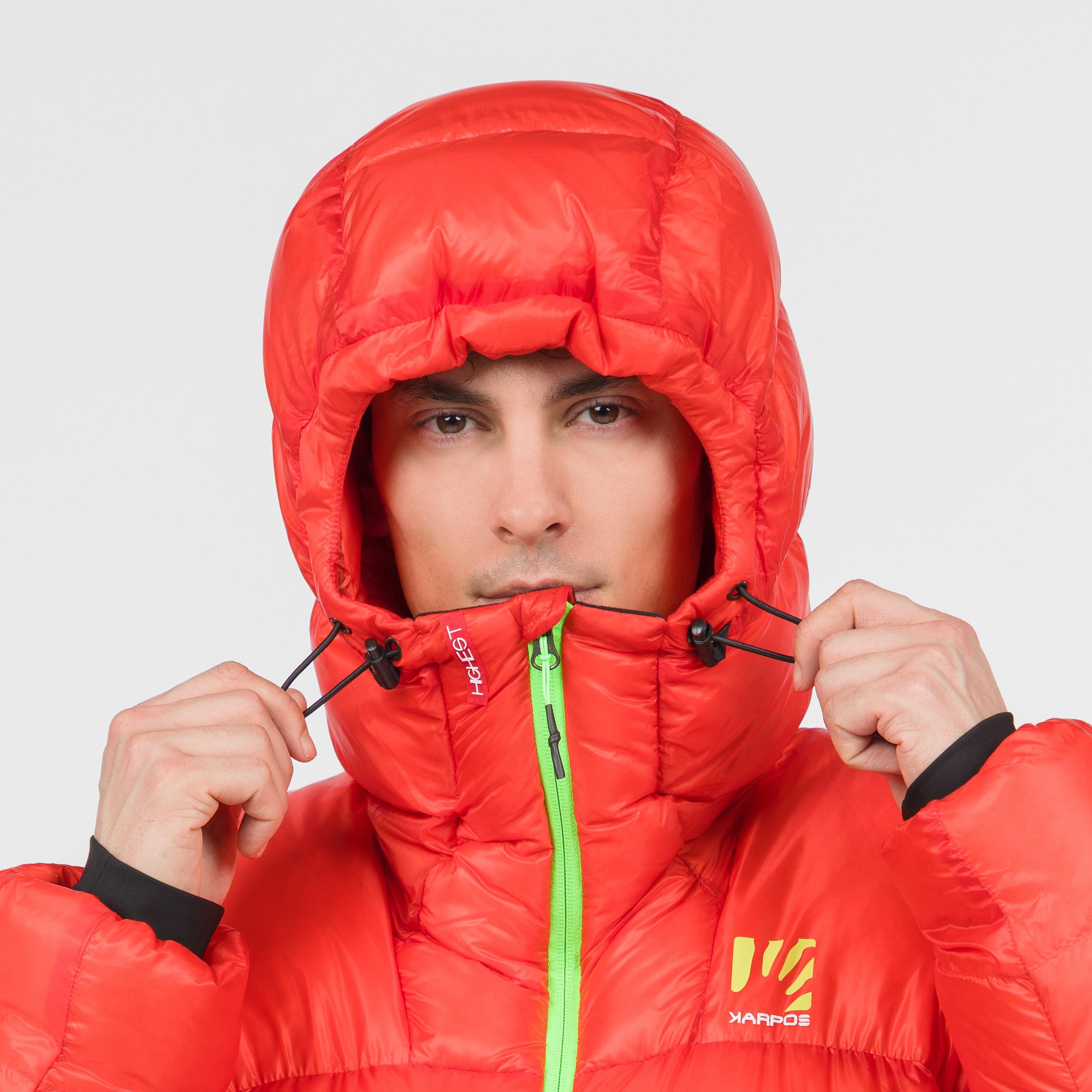 K-performance summit down jacket - flame - karpos
