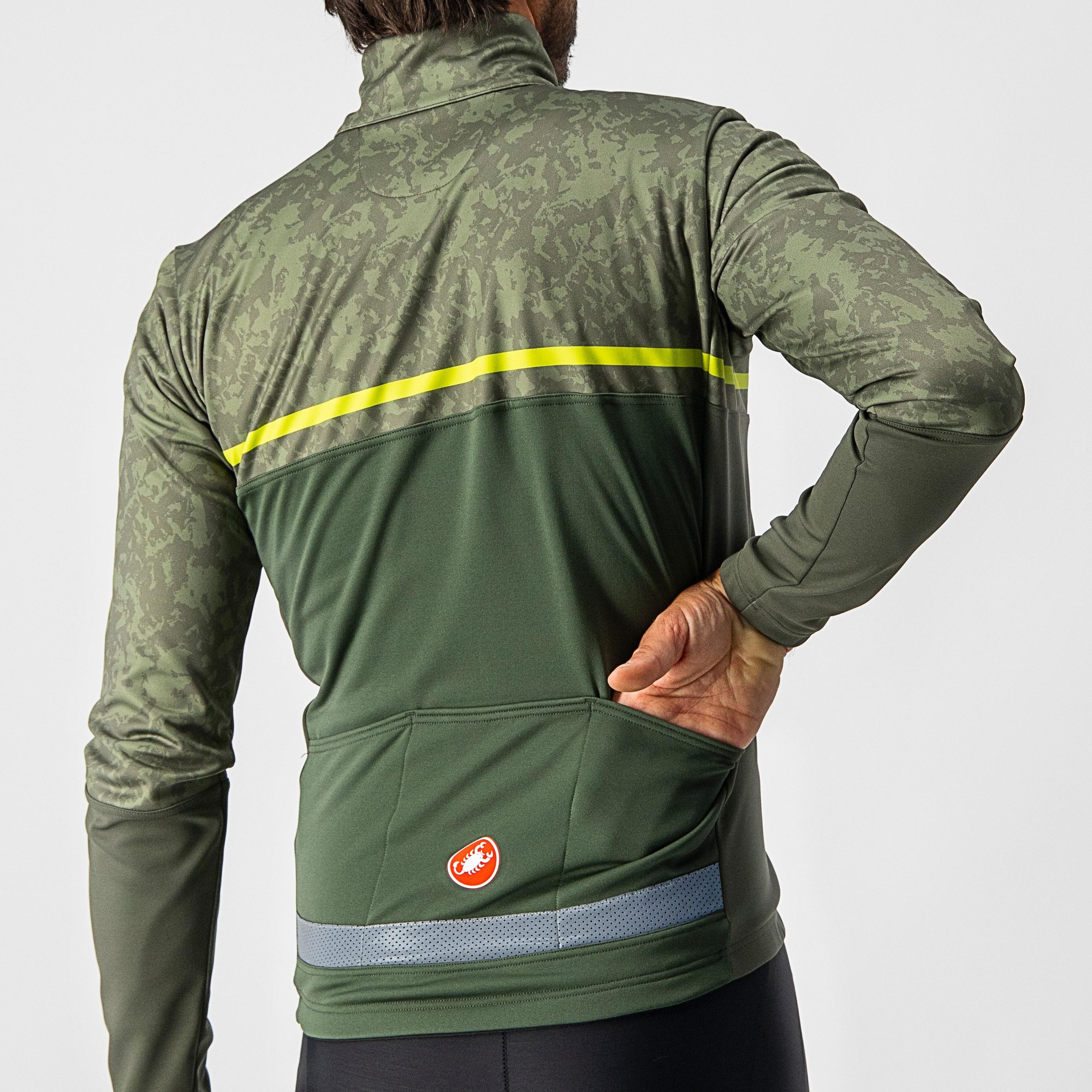 Finestre jacket - military green/light military- - castelli