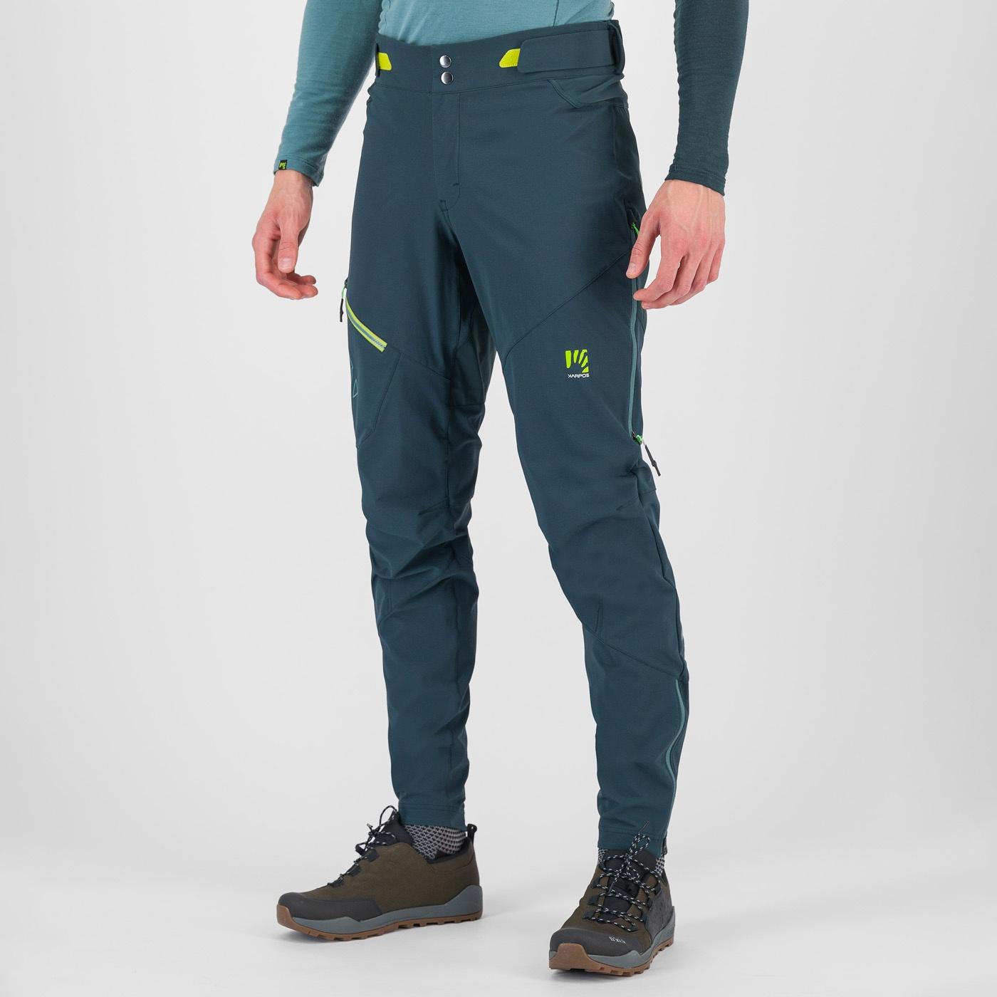 Val viola winter pant - forest/kiwi colada - karpos