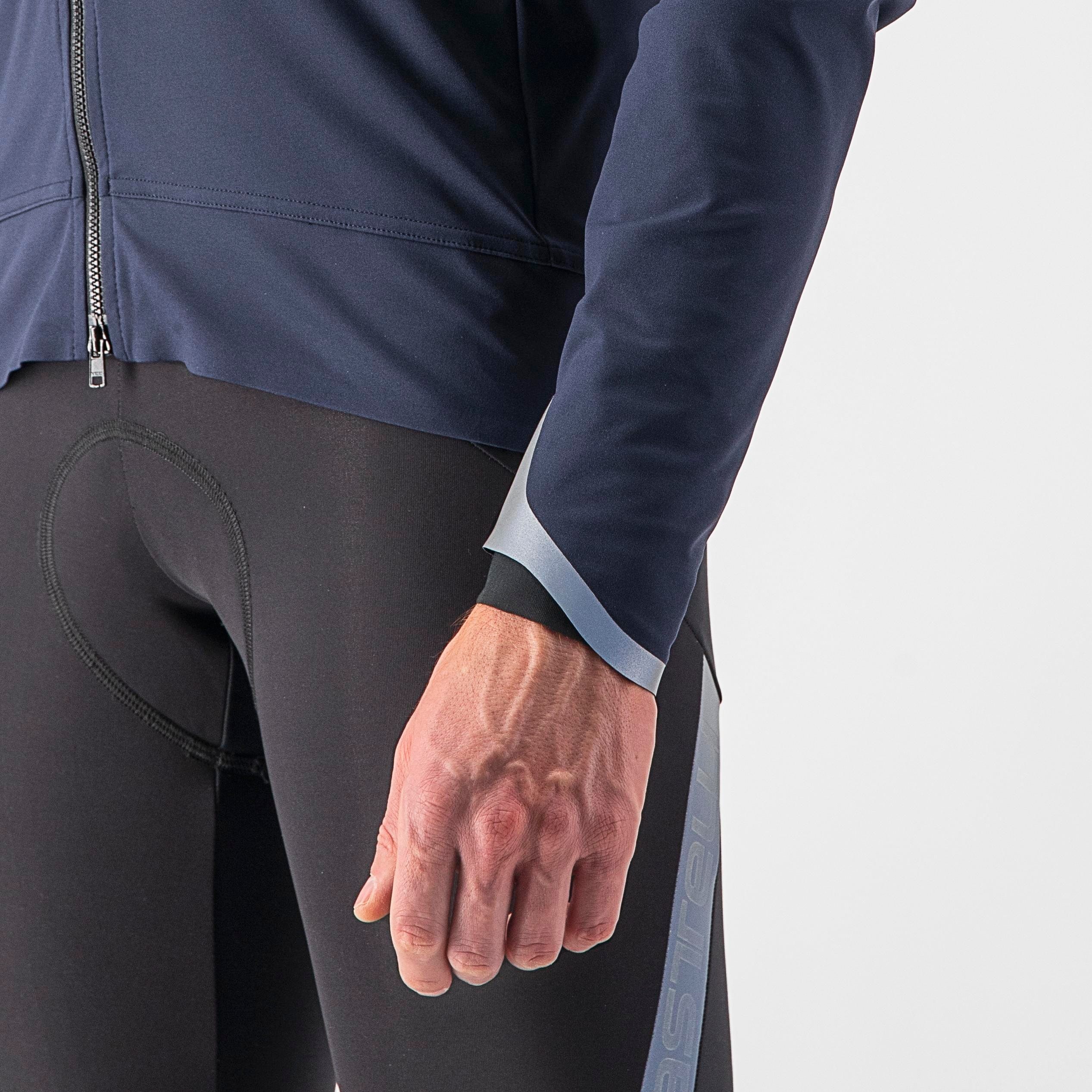 Alpha ultimate insulated jacket - savile blue/silver reflex-stee - castelli