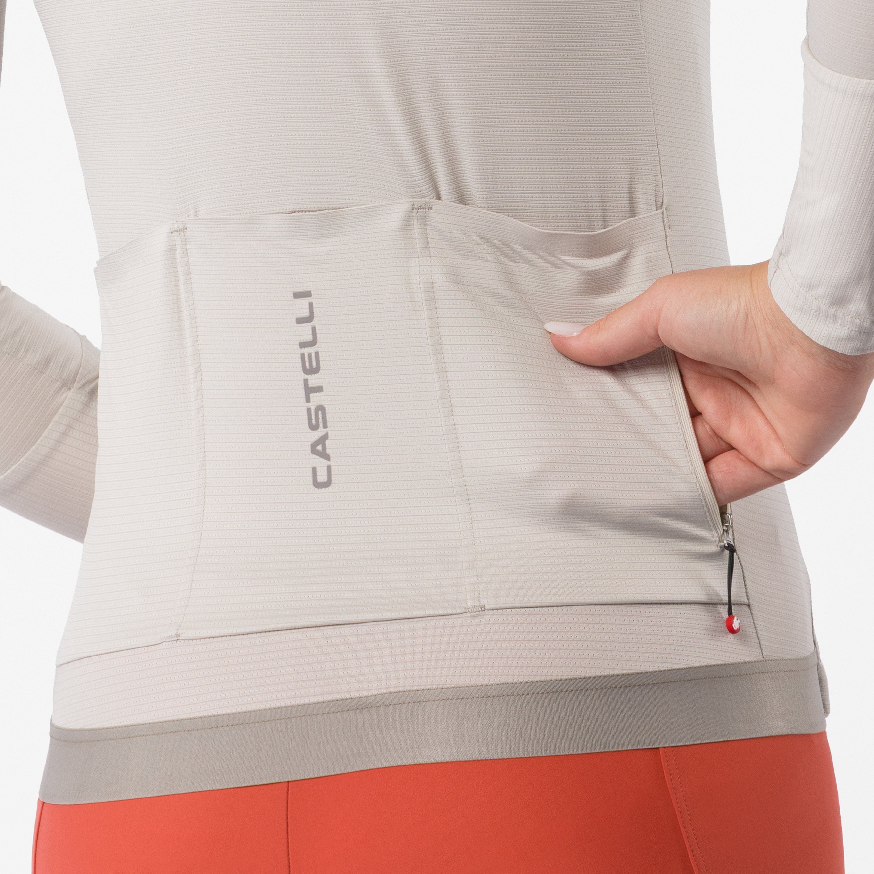 Espresso 2 w long sleeve jersey - silver moon - castelli