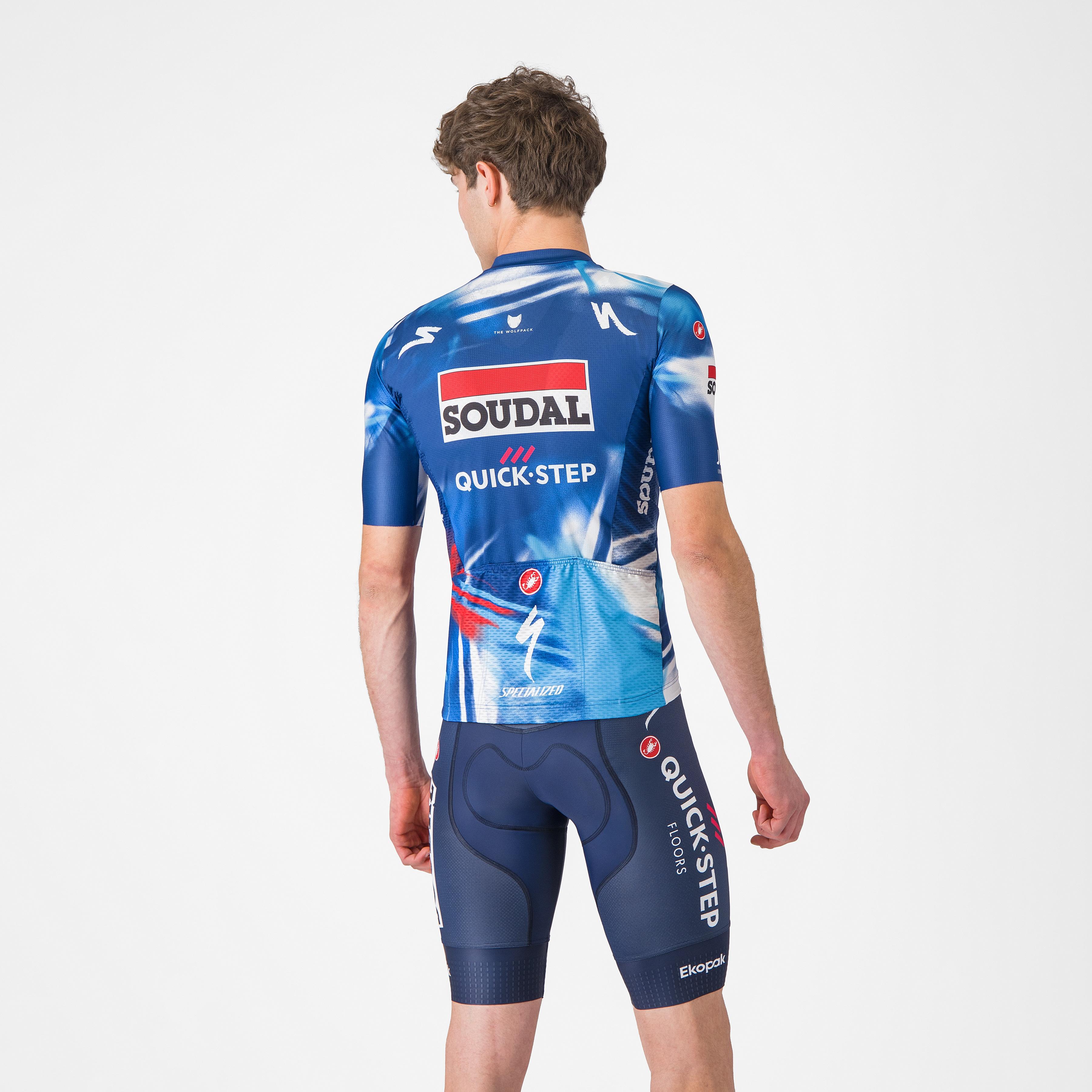 Competizione 2 bibshort - belgian blue - castelli