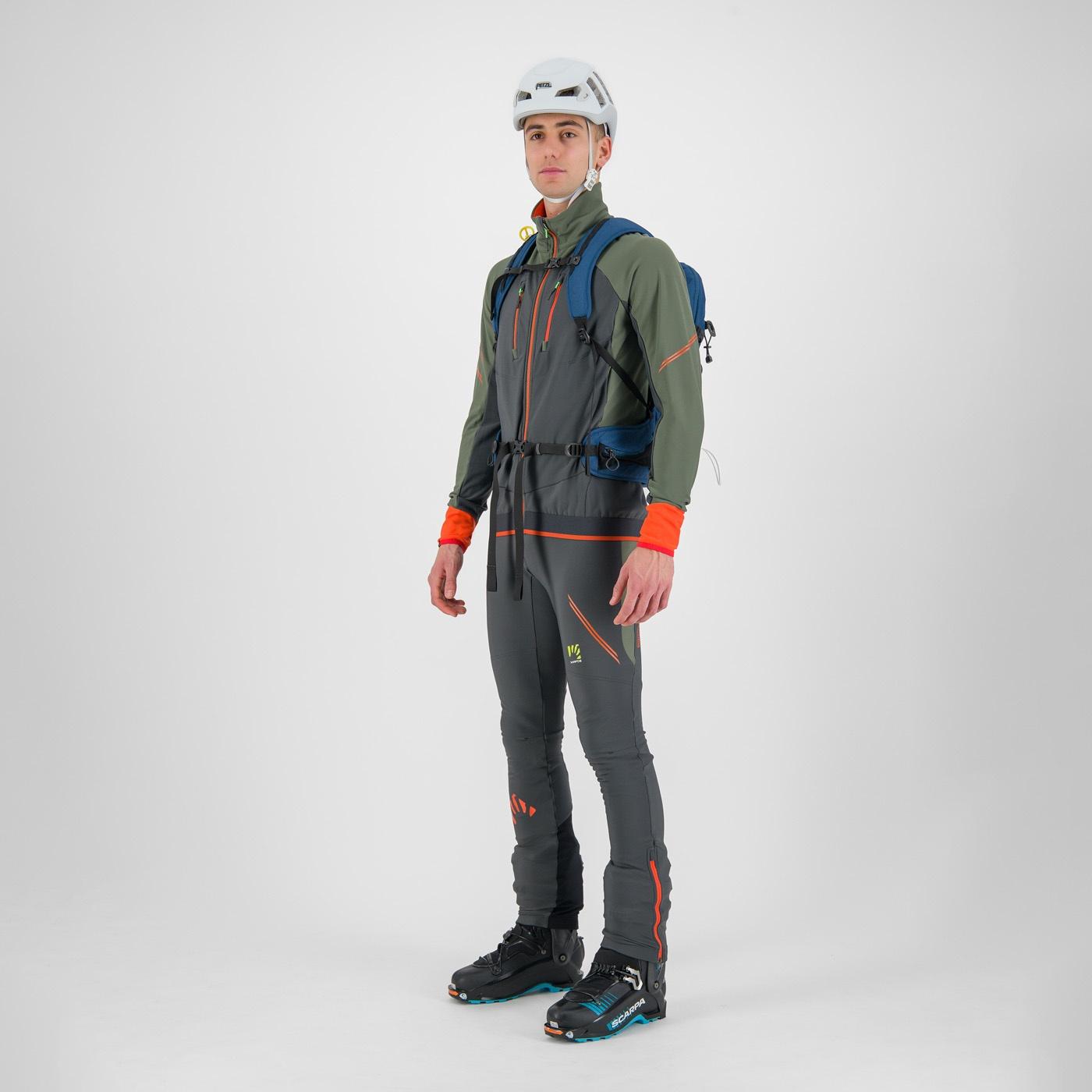 Alagna evo jacket - black sand/thyme - karpos